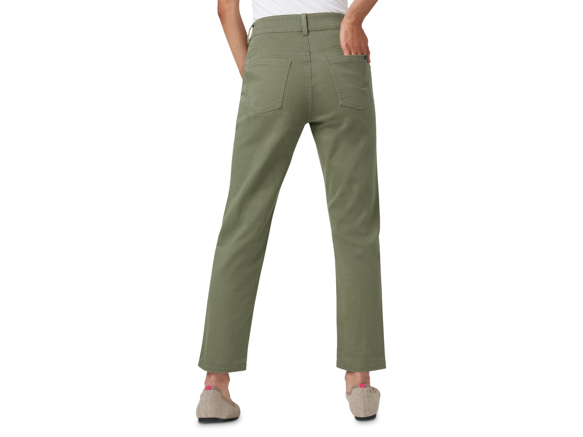High Rise Girlfriend Denim Leggings — Image 5
