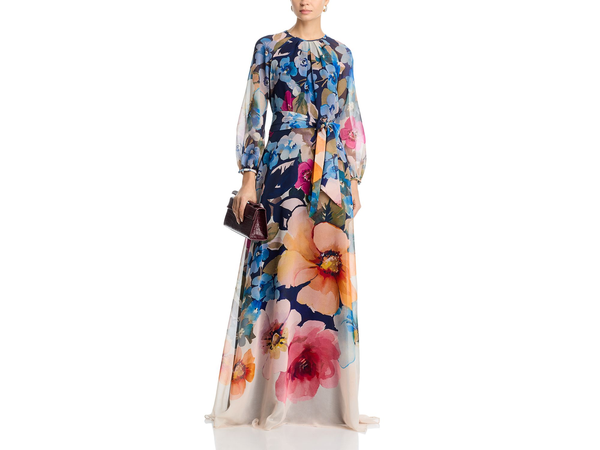 Chiffon Maxi Dress — Image 3