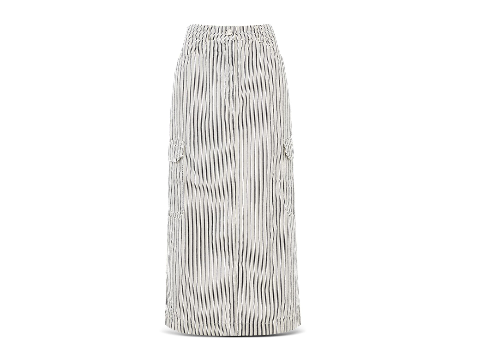 Stripe Cargo Midi Skirt — Image 4