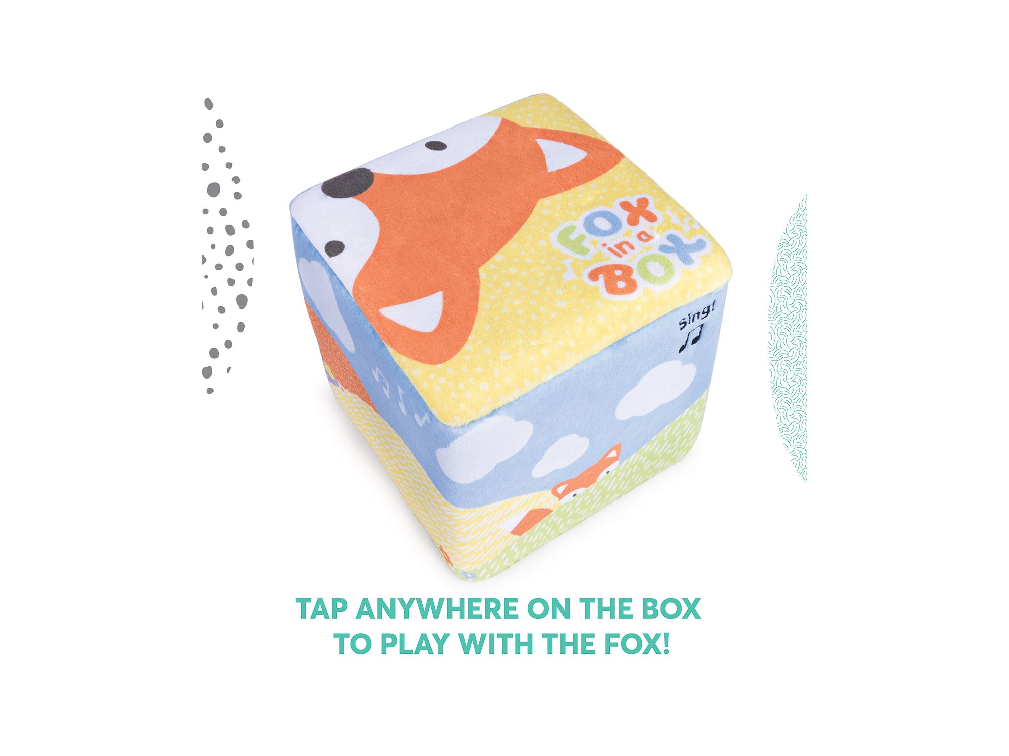 Baby GUND Fox in a Box Animated Plush Activity Toy - Ages 0+ — Image 8