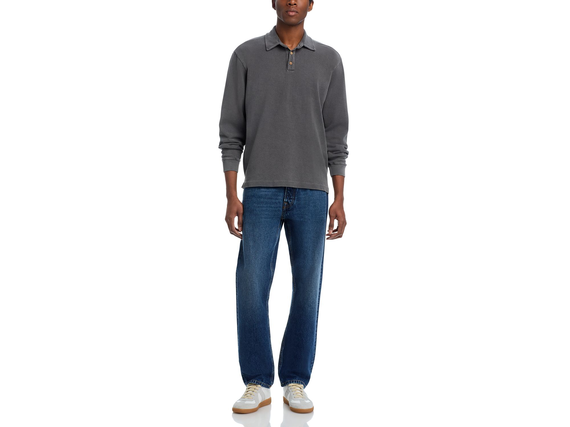 Caza Long Sleeve Polo Shirt — Image 4