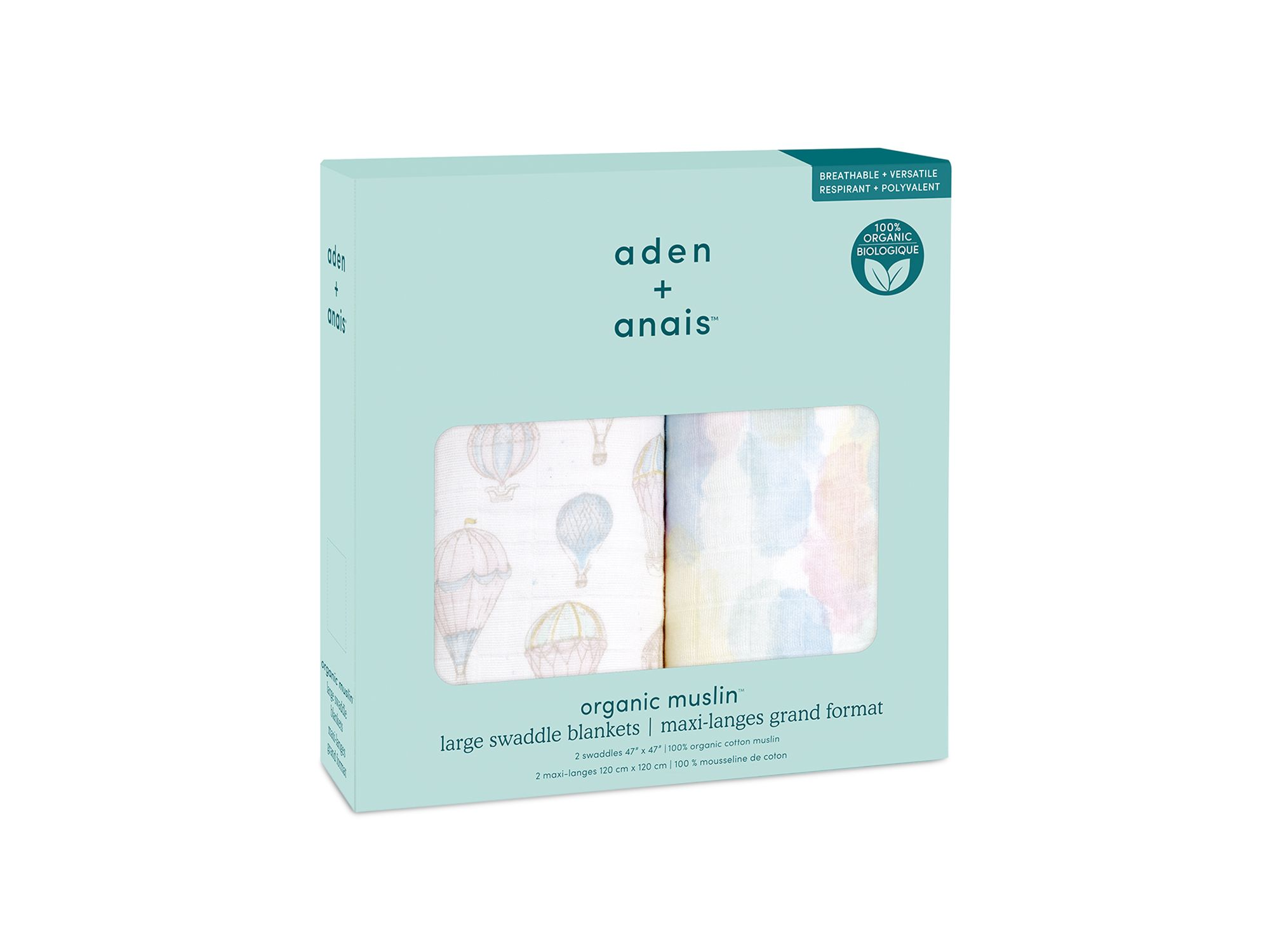 Muslin Swaddles, 2 Pack — Image 6