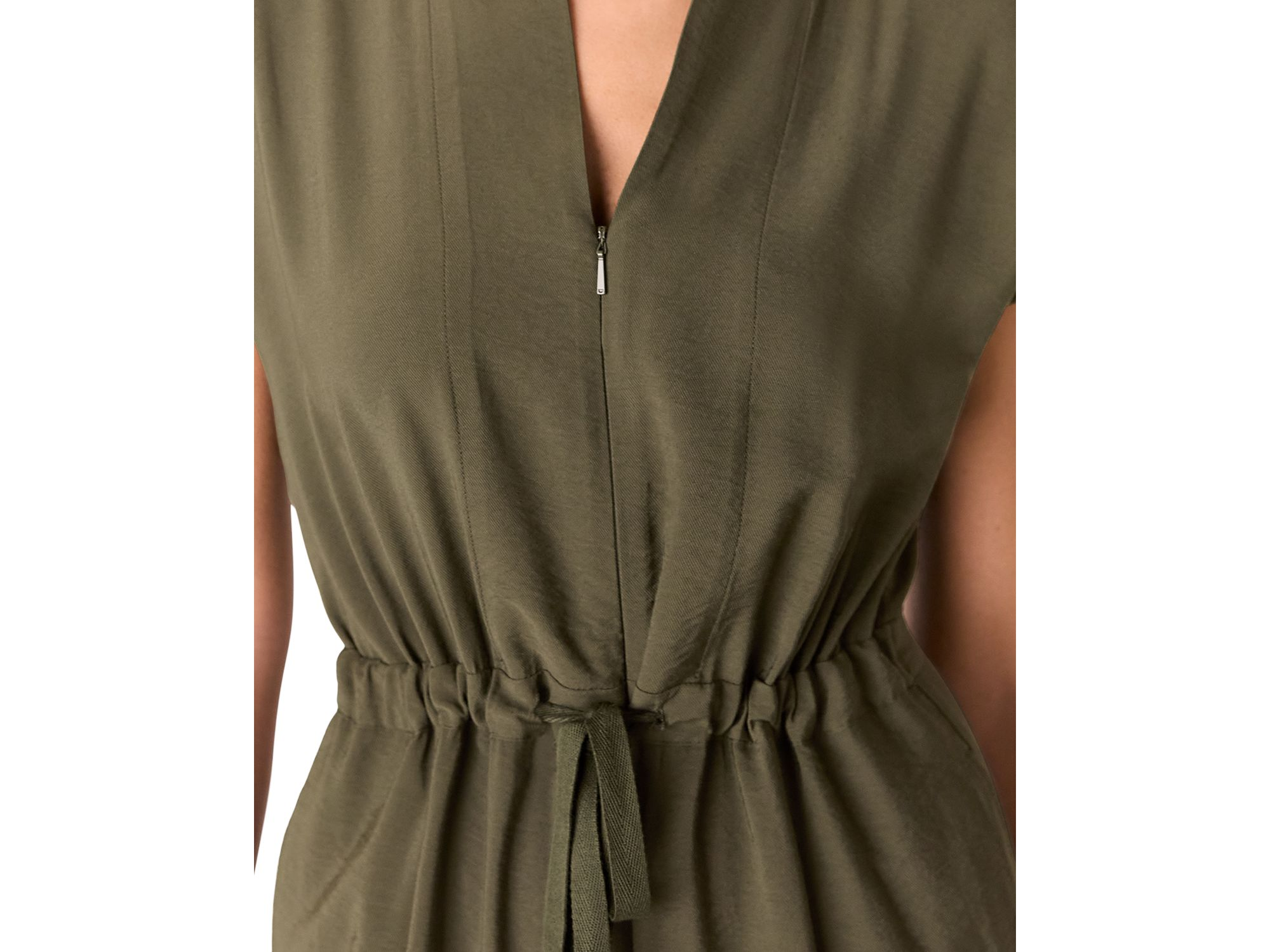 Sleeveless Drawstring Jumpsuit — Image 3