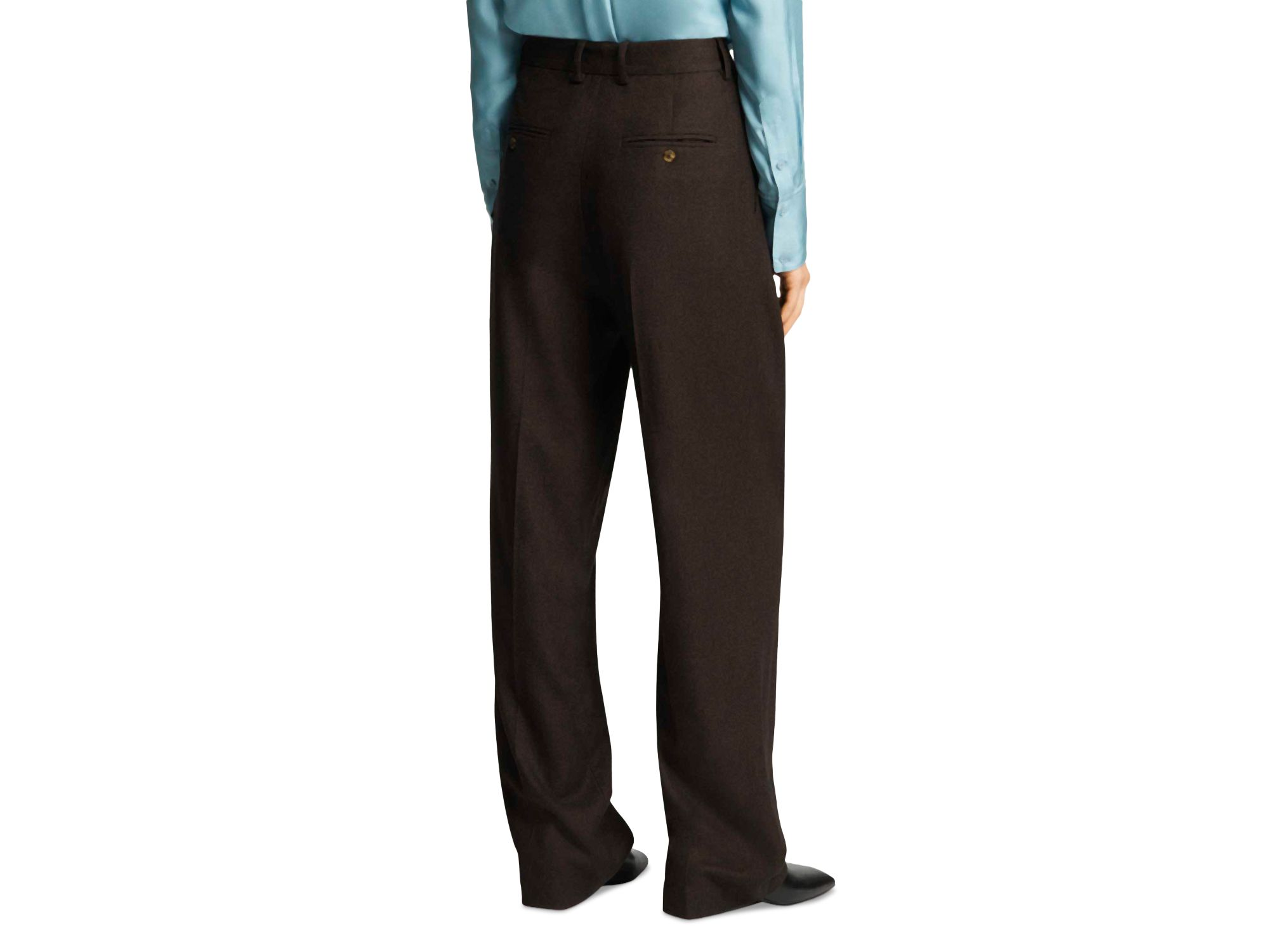 Pleated Tapered Pants — Image 5
