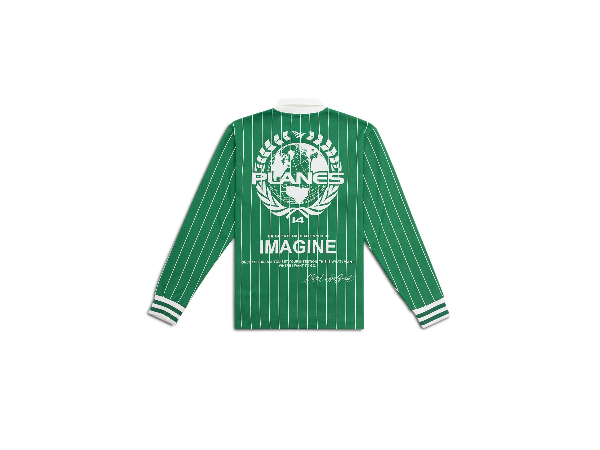 Pinstripe Soccer Shirt — Image 5