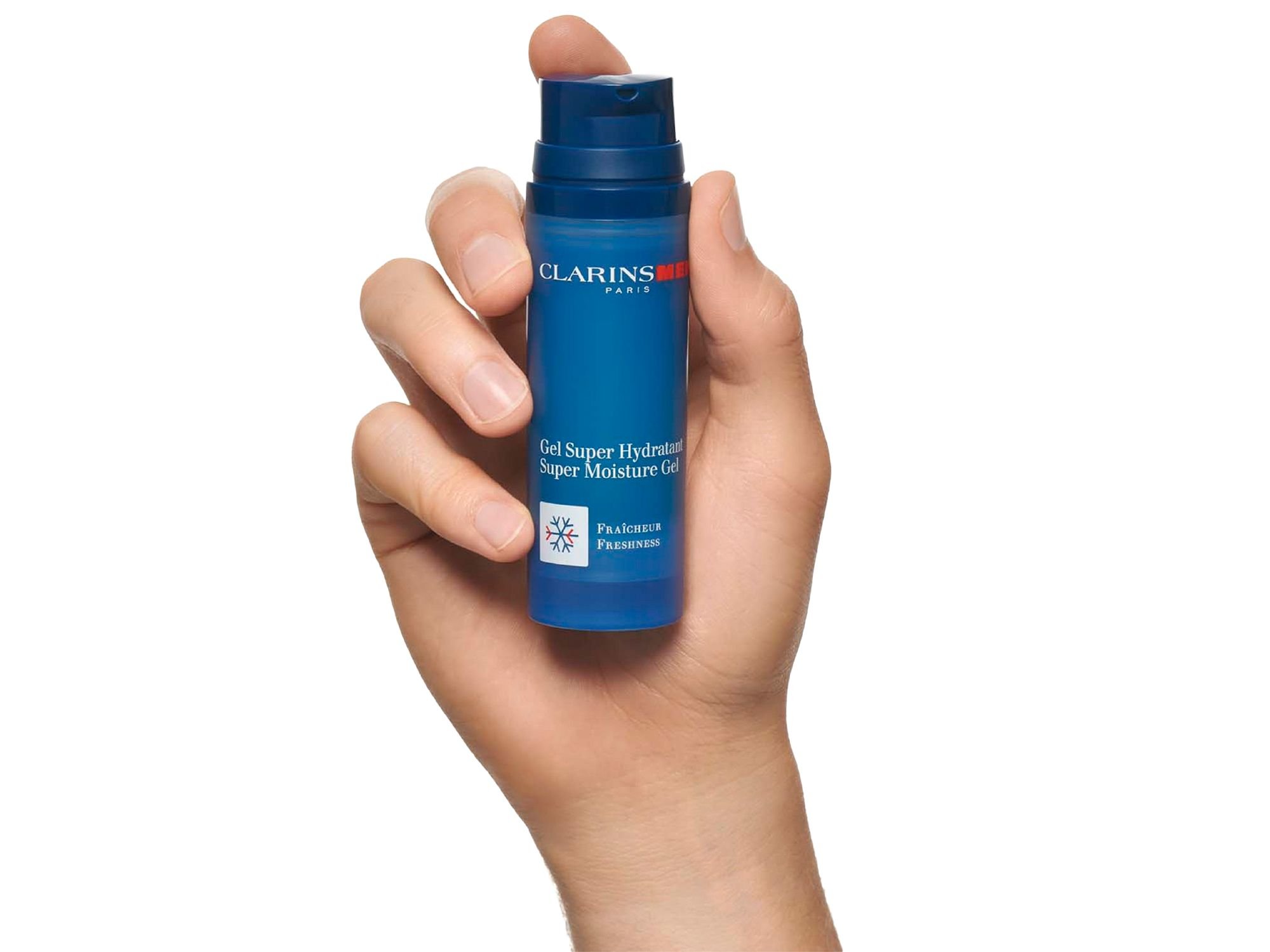 Men Super Hydrating Moisturizer Cooling Gel, All Skin Types 1.7 oz. — Image 4