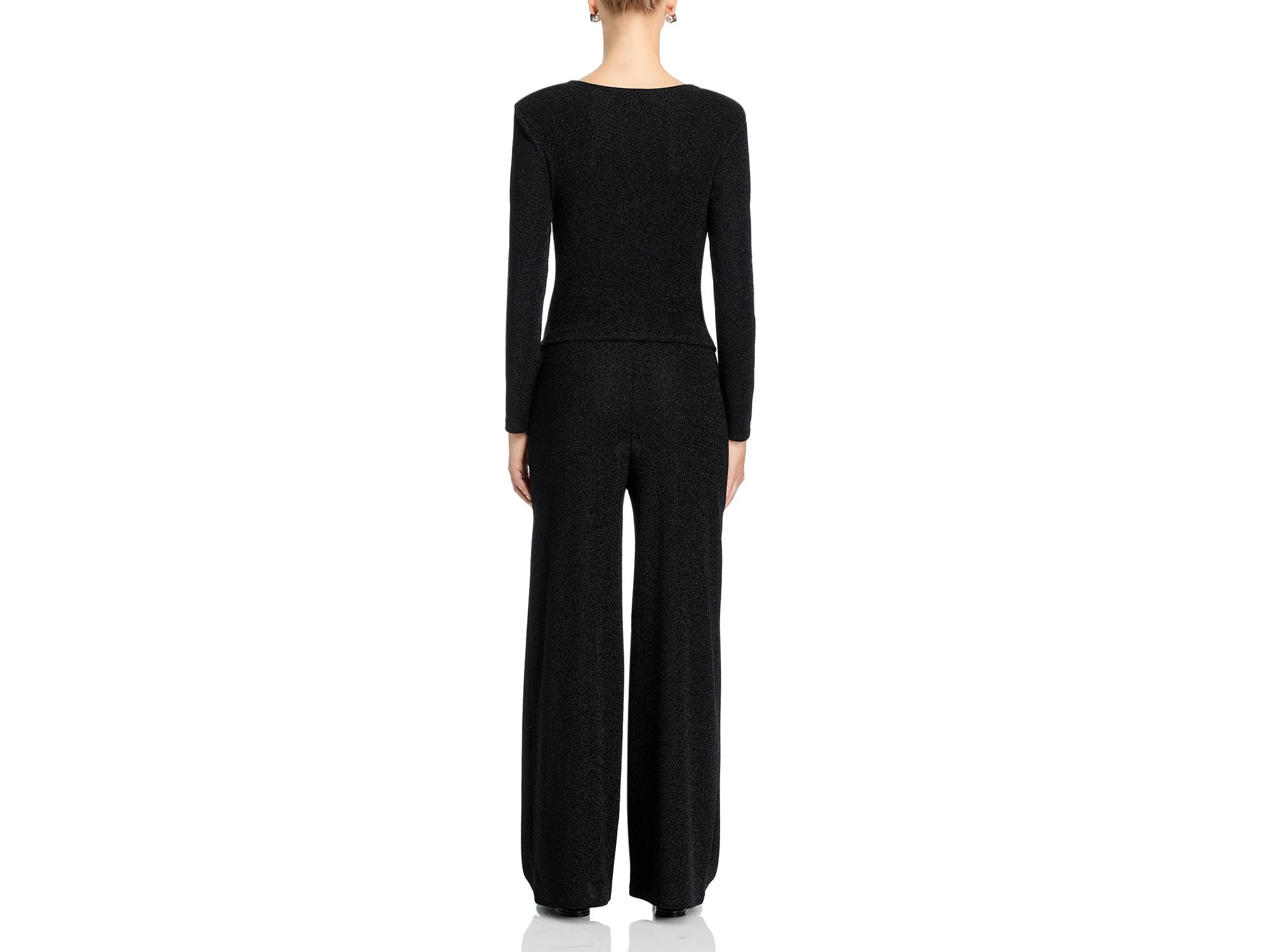 Shimmer Knit Wide Leg Pants - Exclusive — Image 5