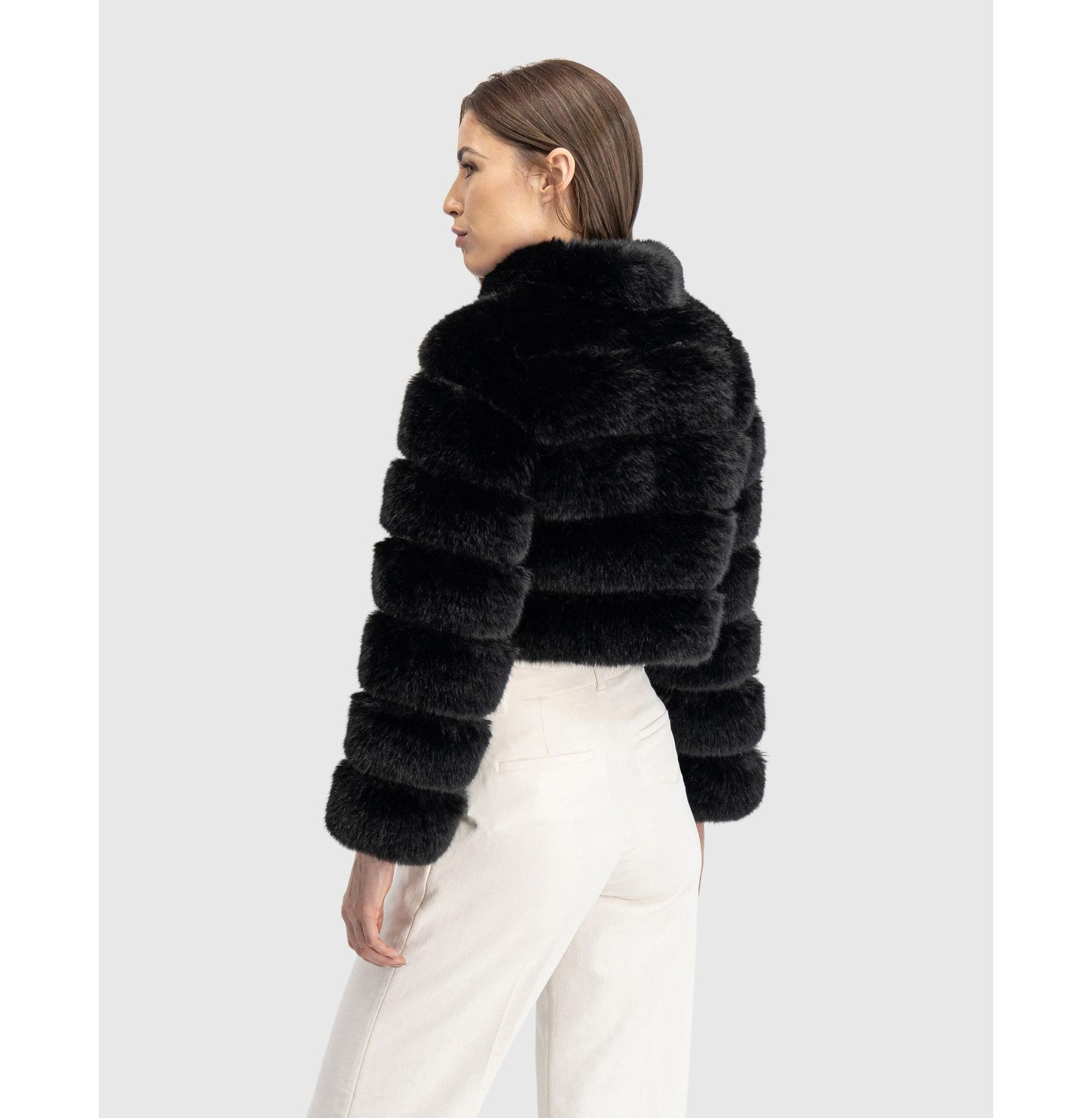 Faux Fur Fox Bolero — Image 3