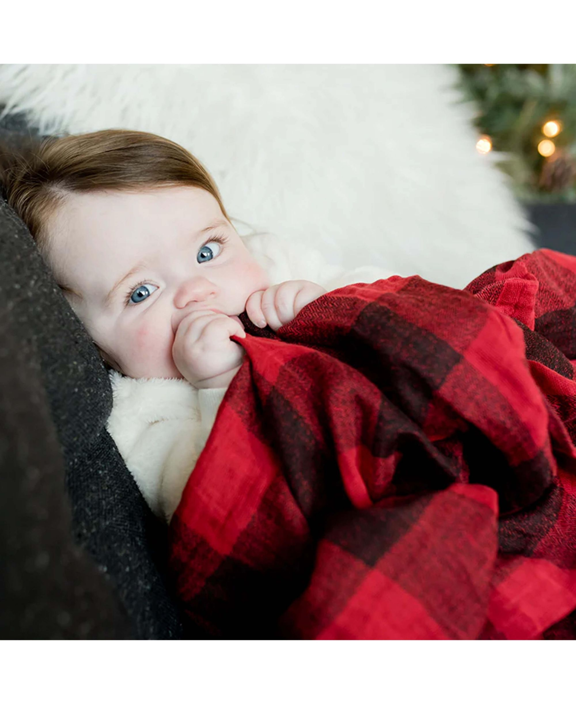 Unisex Cotton Muslin Swaddle Single Blanket — Image 6