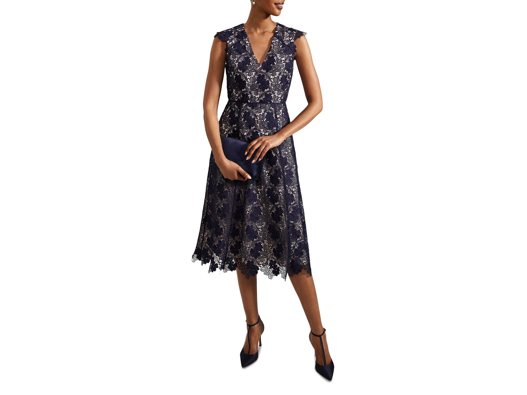 Hannah Lace Midi Dress — Image 7