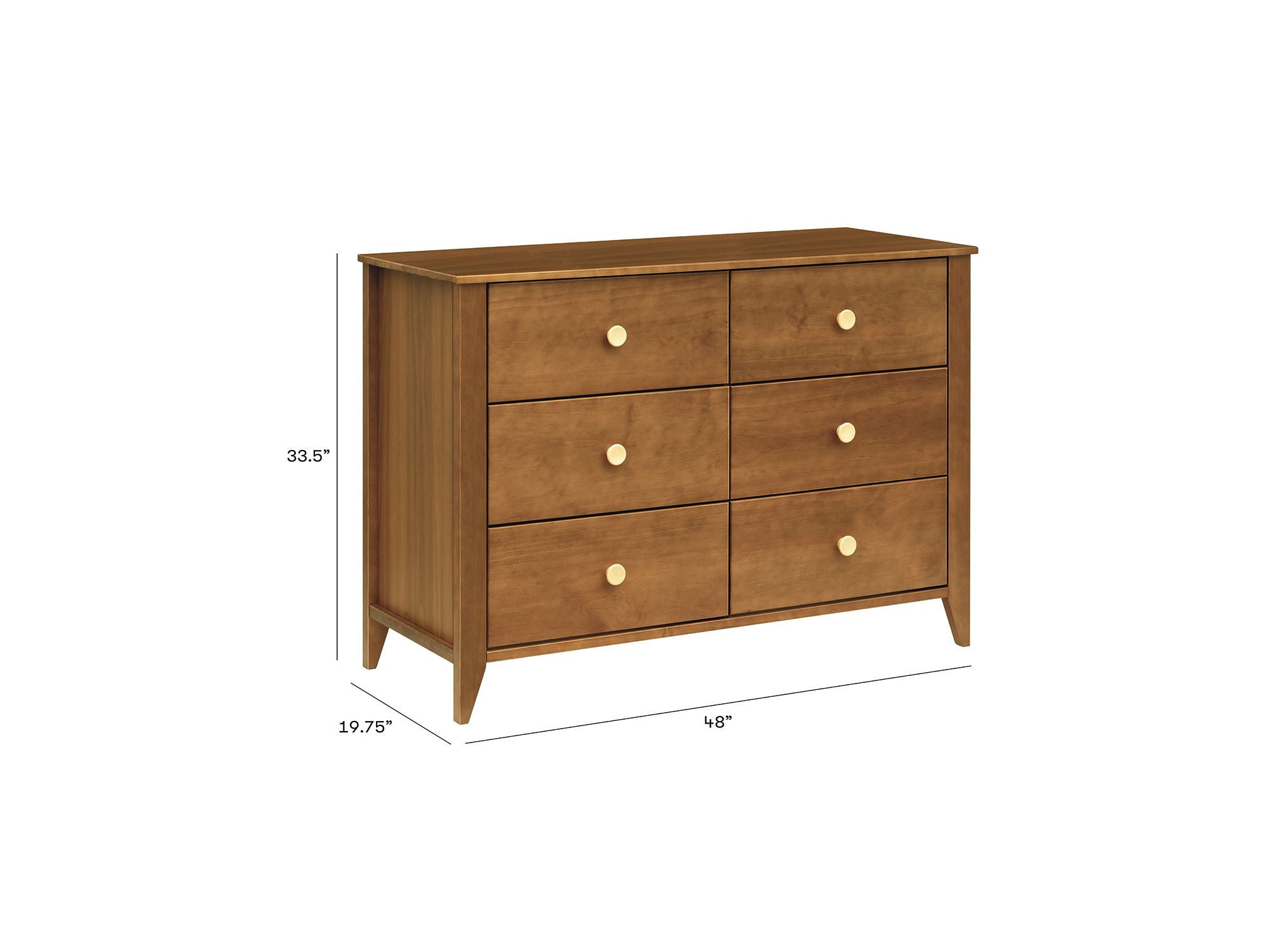 Sprout 6 Drawer Double Dresser — Image 9