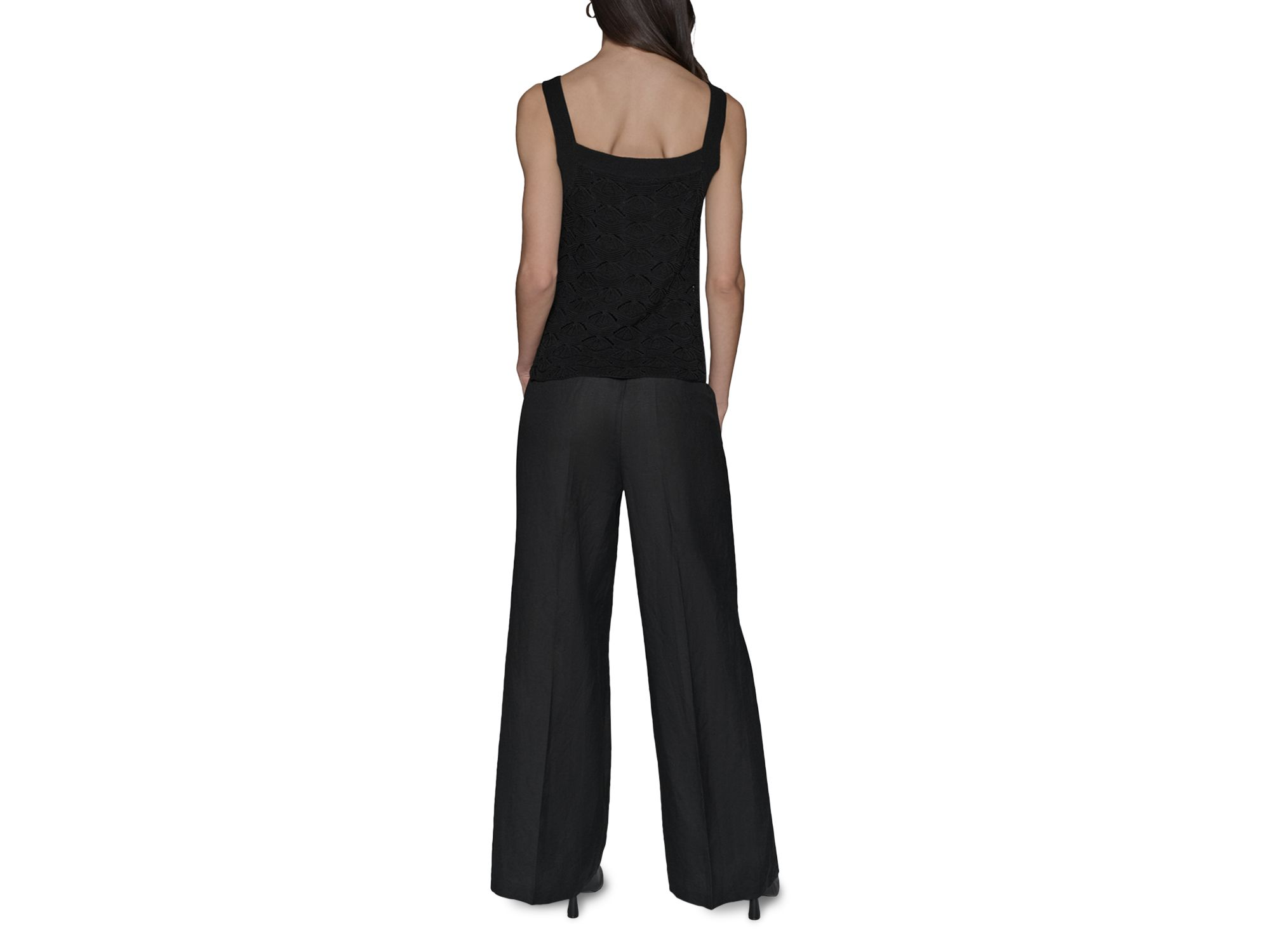 Fan Detail Sweater Tank Top — Image 10