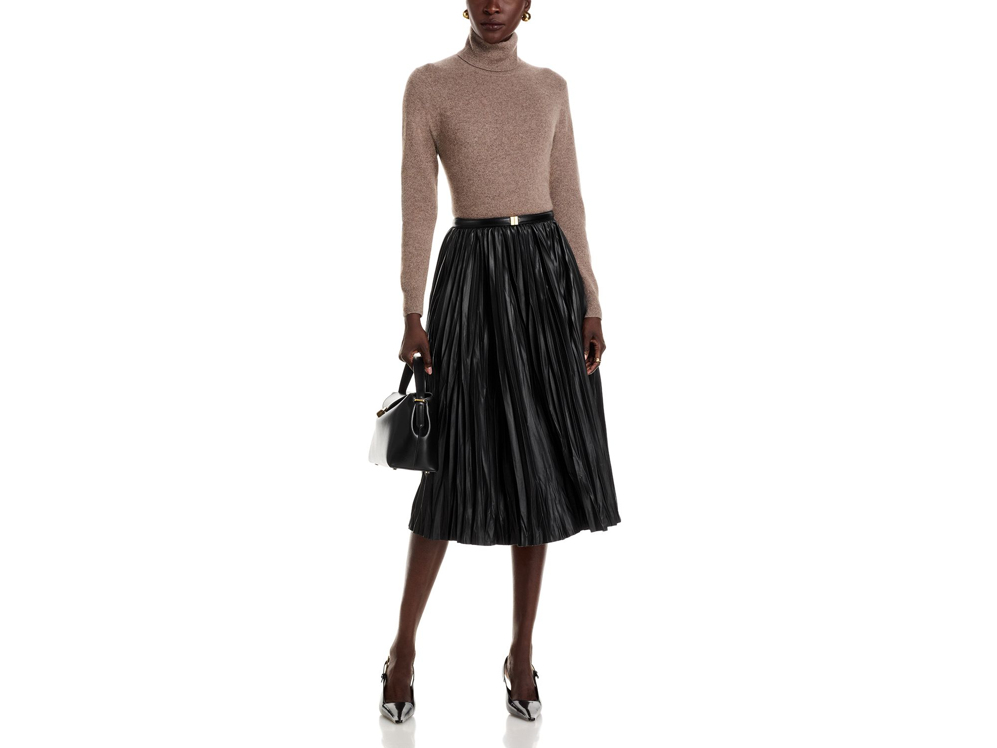 100% Cashmere Turtleneck Sweater - Exclusive — Image 4