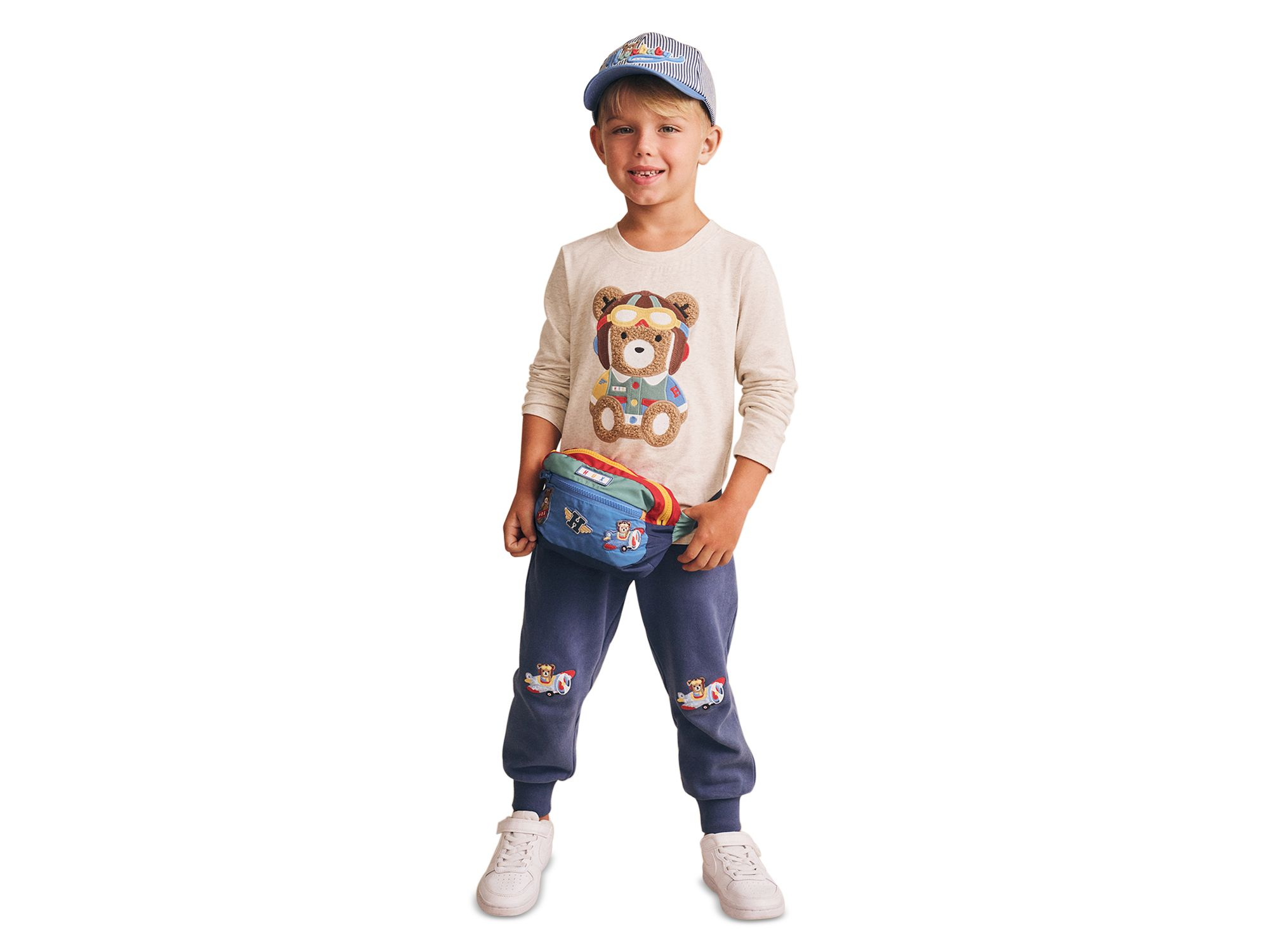 Boys' Aviator Huxbear Track Pants - Baby, Little Kid — Image 6
