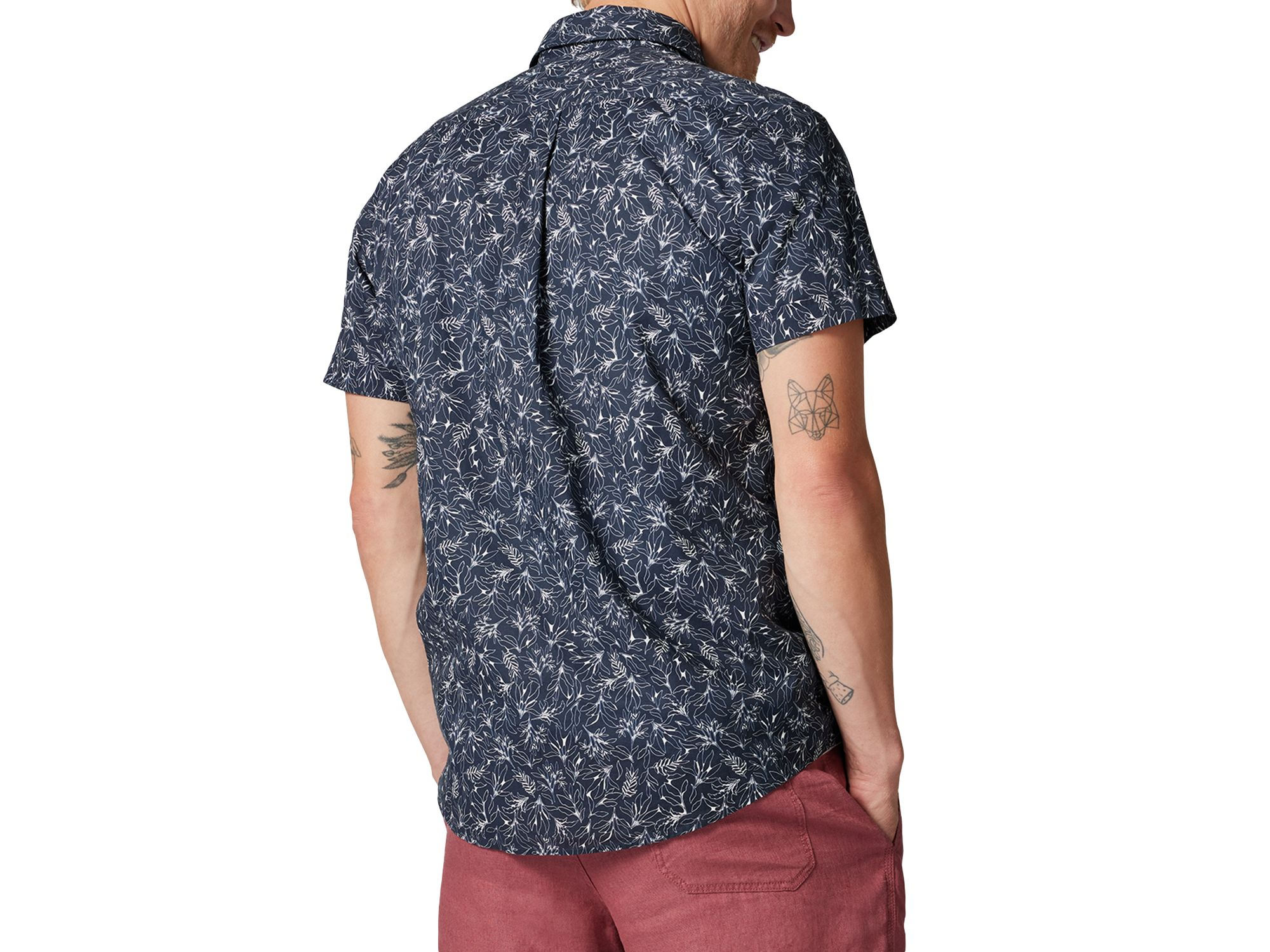 Owen River Short Sleeve Sports Fit Shirt — Image 3