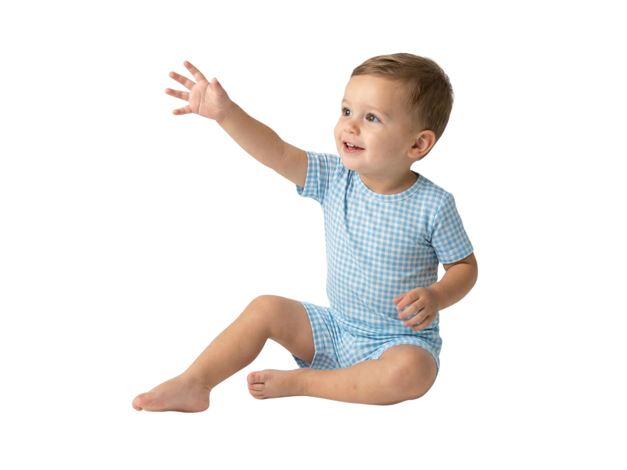 Boys' Harbor Gingham Pajama Set - Baby, Little Kid — Image 7