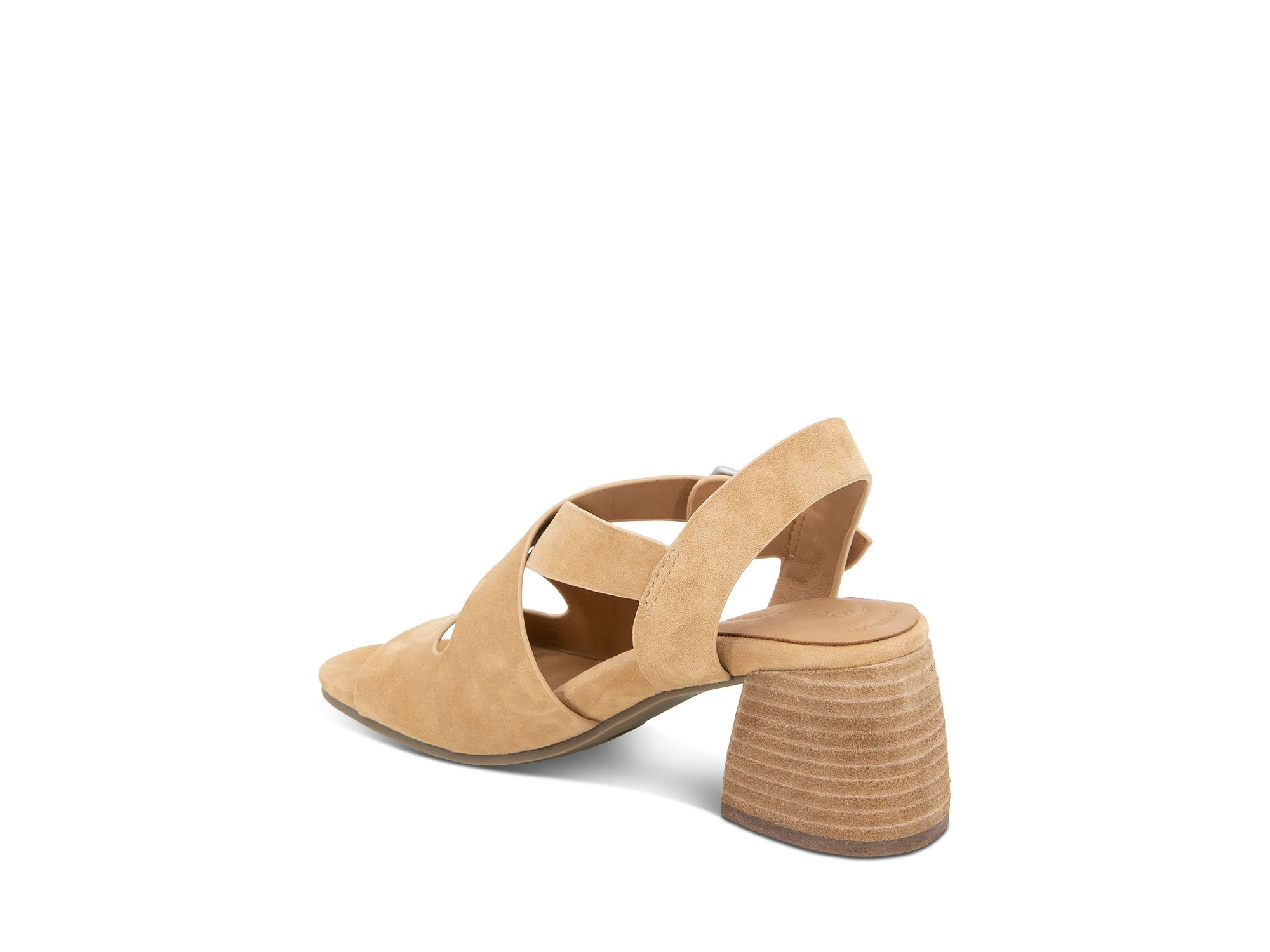 Women's Mela Tan Suede Sandals — Image 3