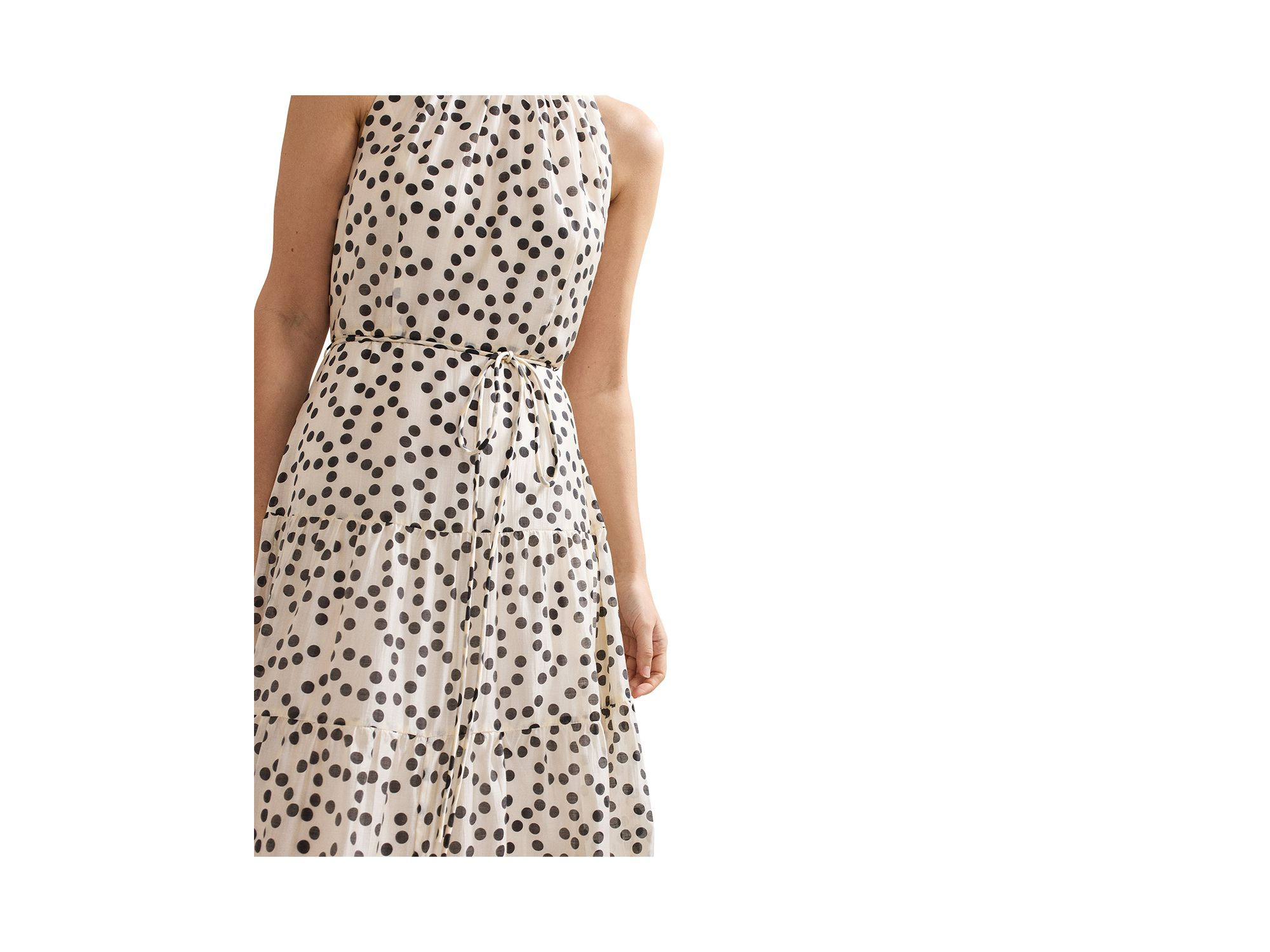 Nita Spot Print Maxi Dress — Image 5