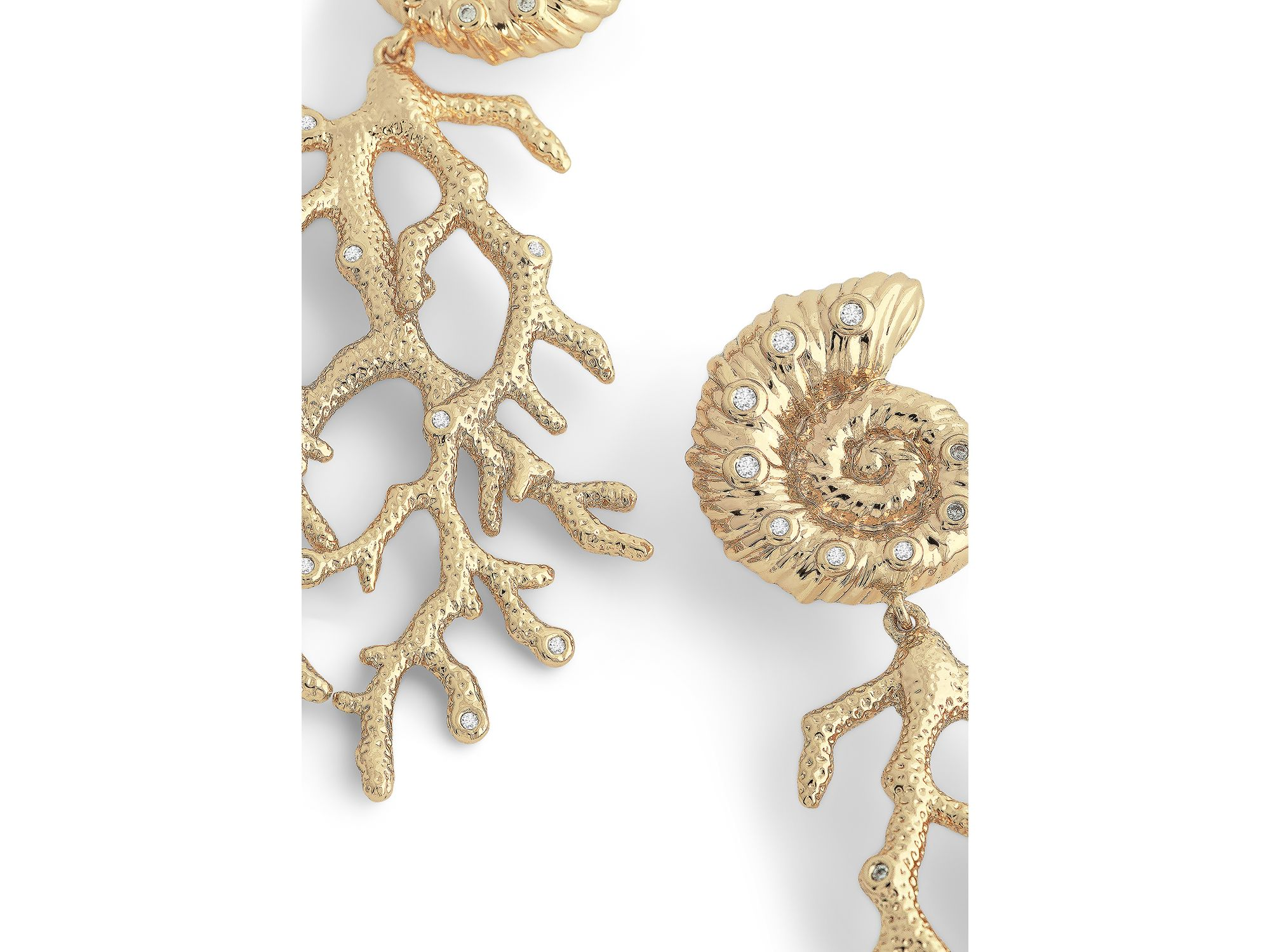 Shell Drop Earrings — Image 3
