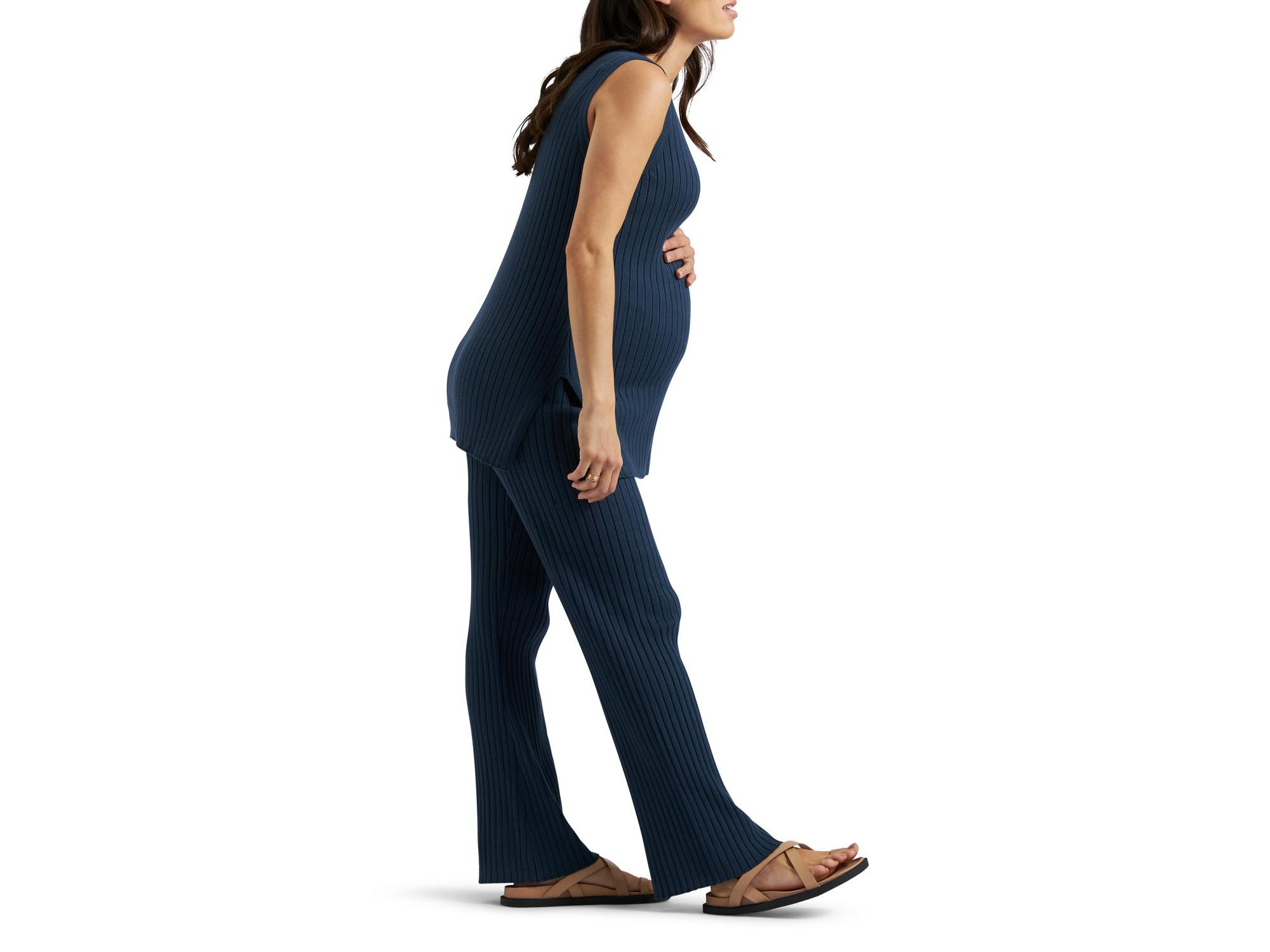 Sienna Rib Knit Pant — Image 3