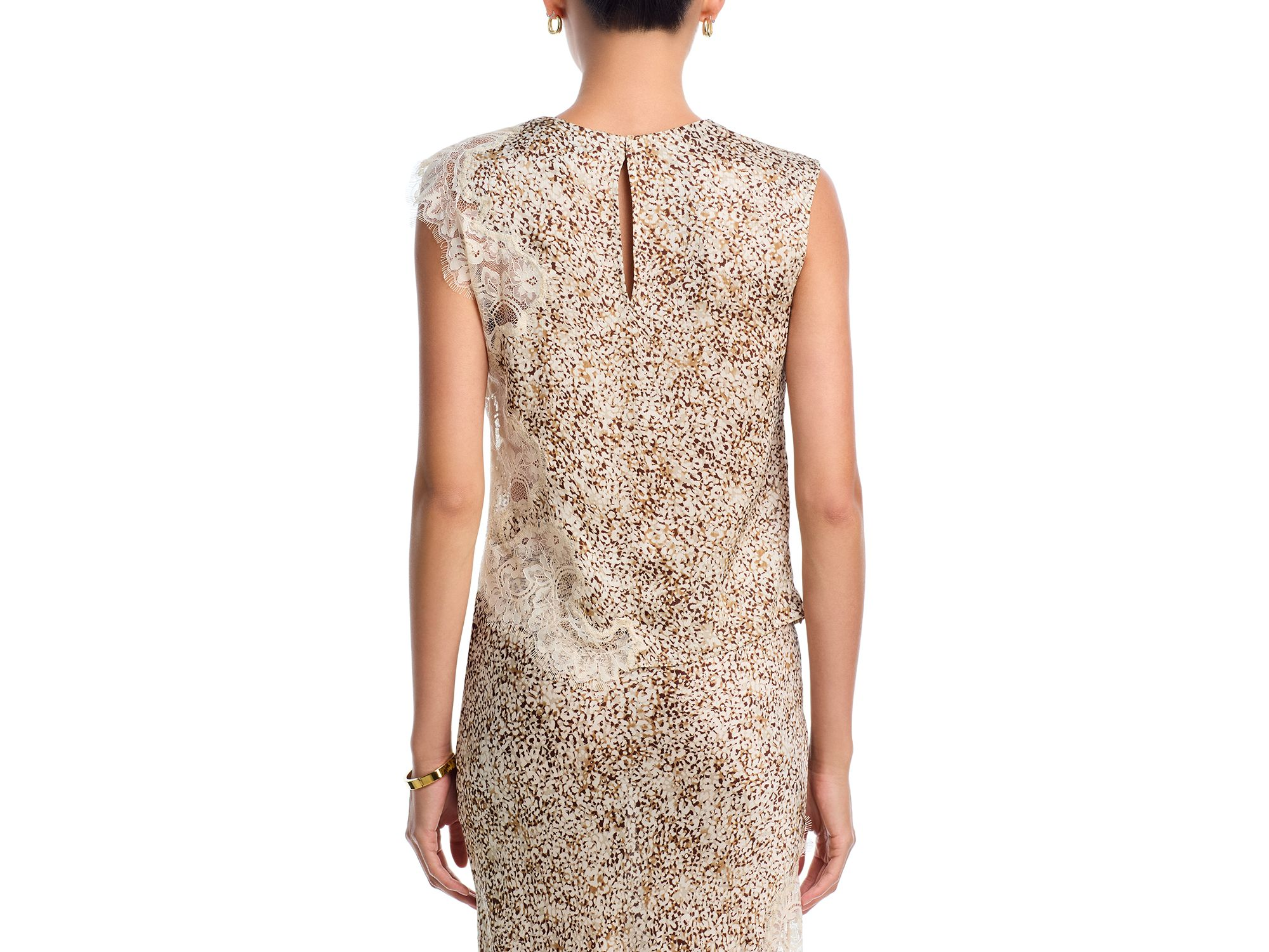 Lace Inset Top & Lace Inset Midi Skirt - Exclusive — Image 4