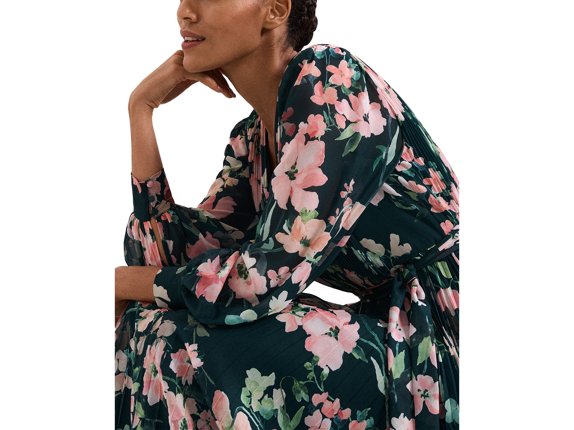 Rosa Floral Maxi Dress — Image 3