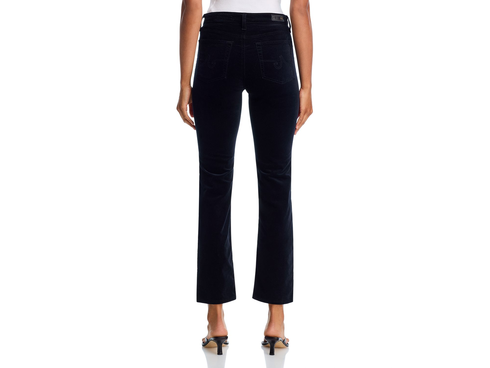 1875 Mid Rise Slim Straight Mari Fit Corduroy Pants — Image 4