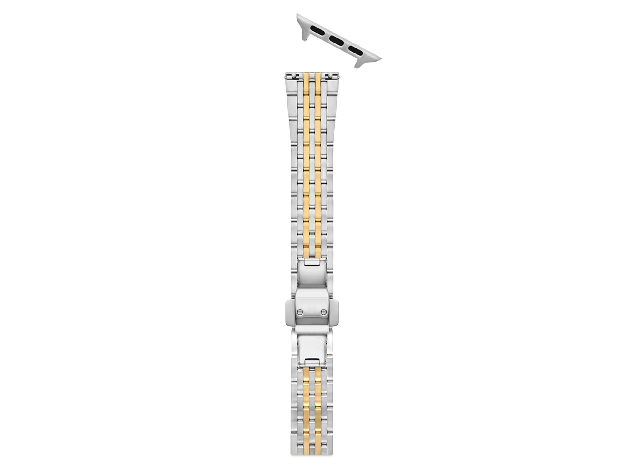 Tapered Seven Link Stainless Bracelet Band for Apple Watch®, 38-49mm — Image 4