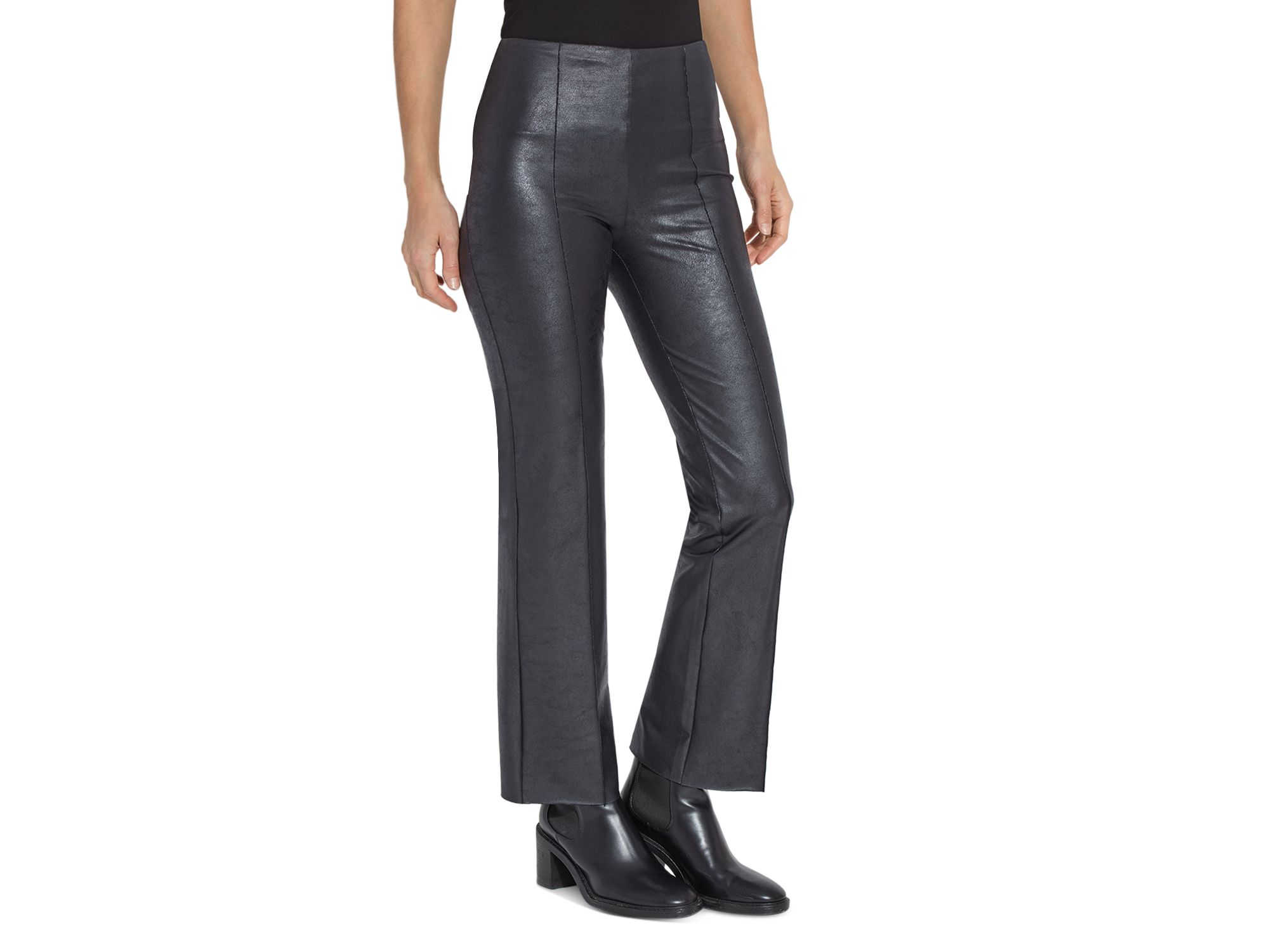 Elysse Faux Leather Pants — Image 4