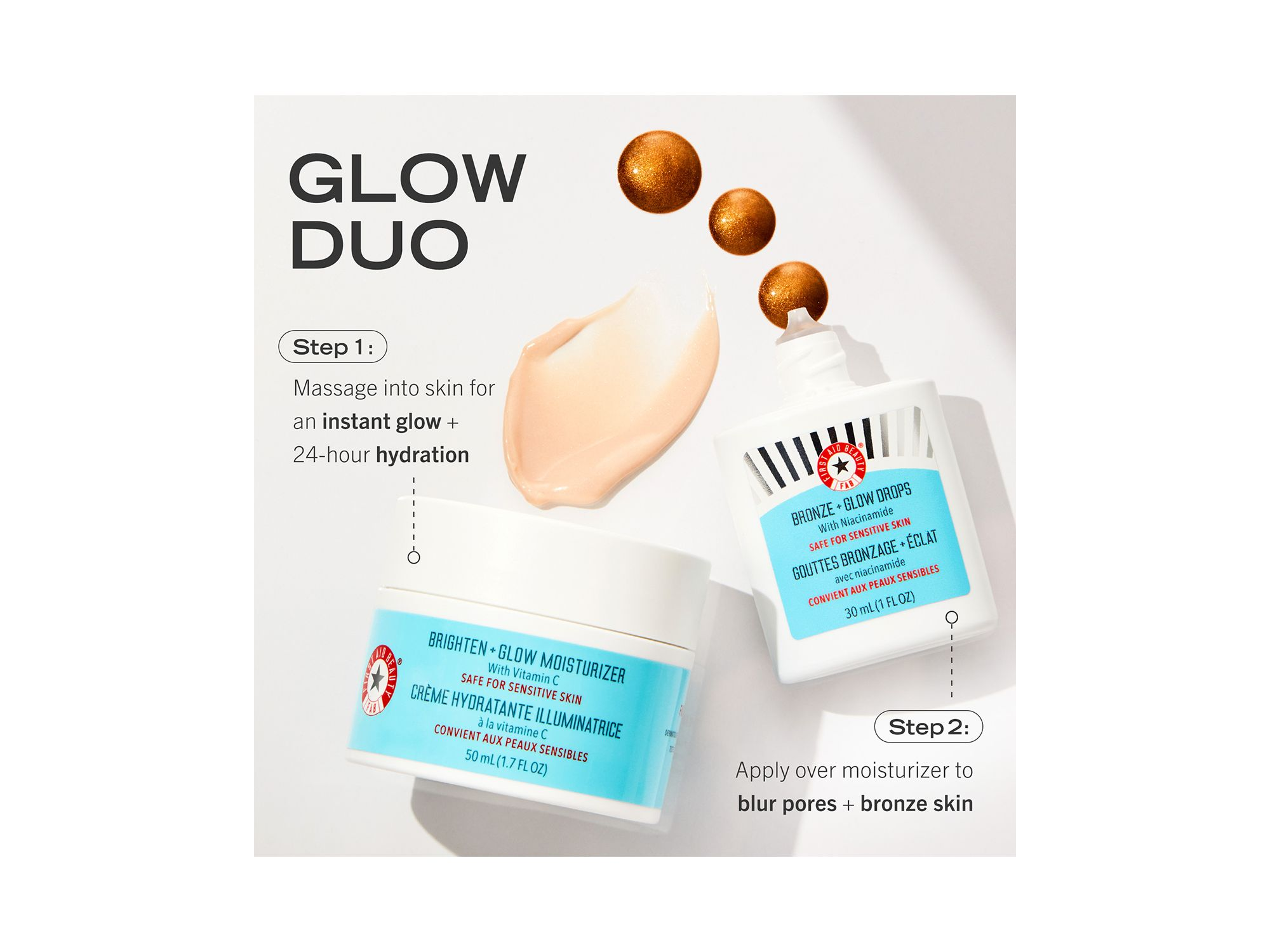 Bronze + Glow Drops with Niacinamide 1 oz. — Image 8