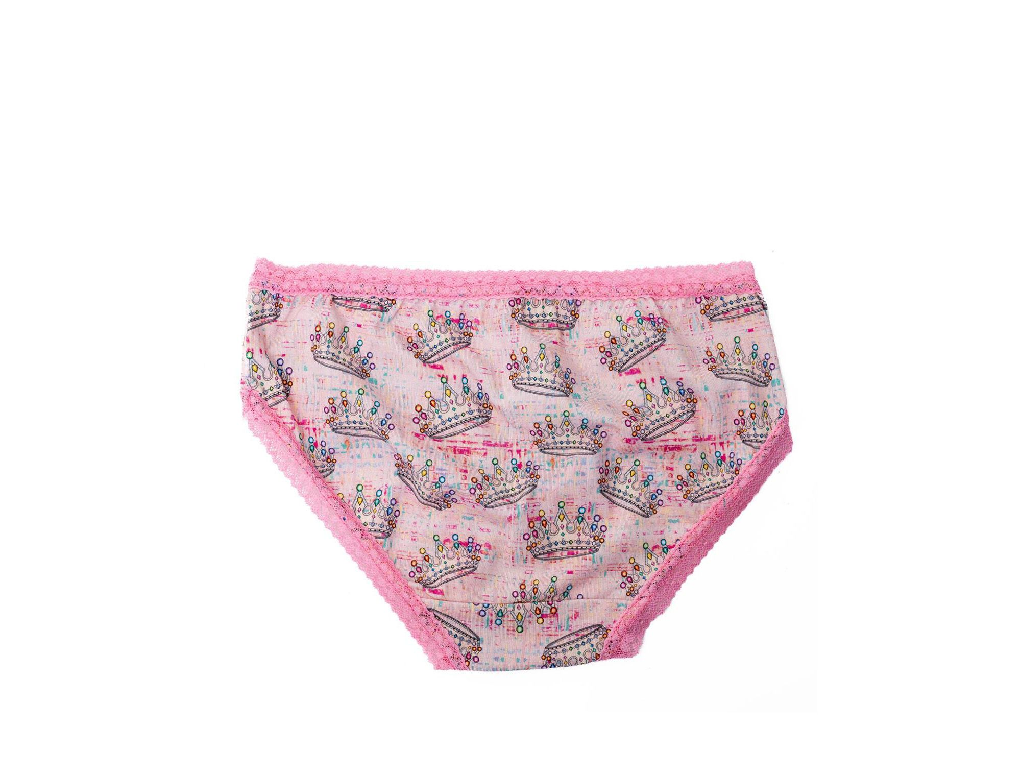 Girls' Lace Trim Slumber Party Underwear, Pack of 2 - Little Kid, Big Kid — Image 4