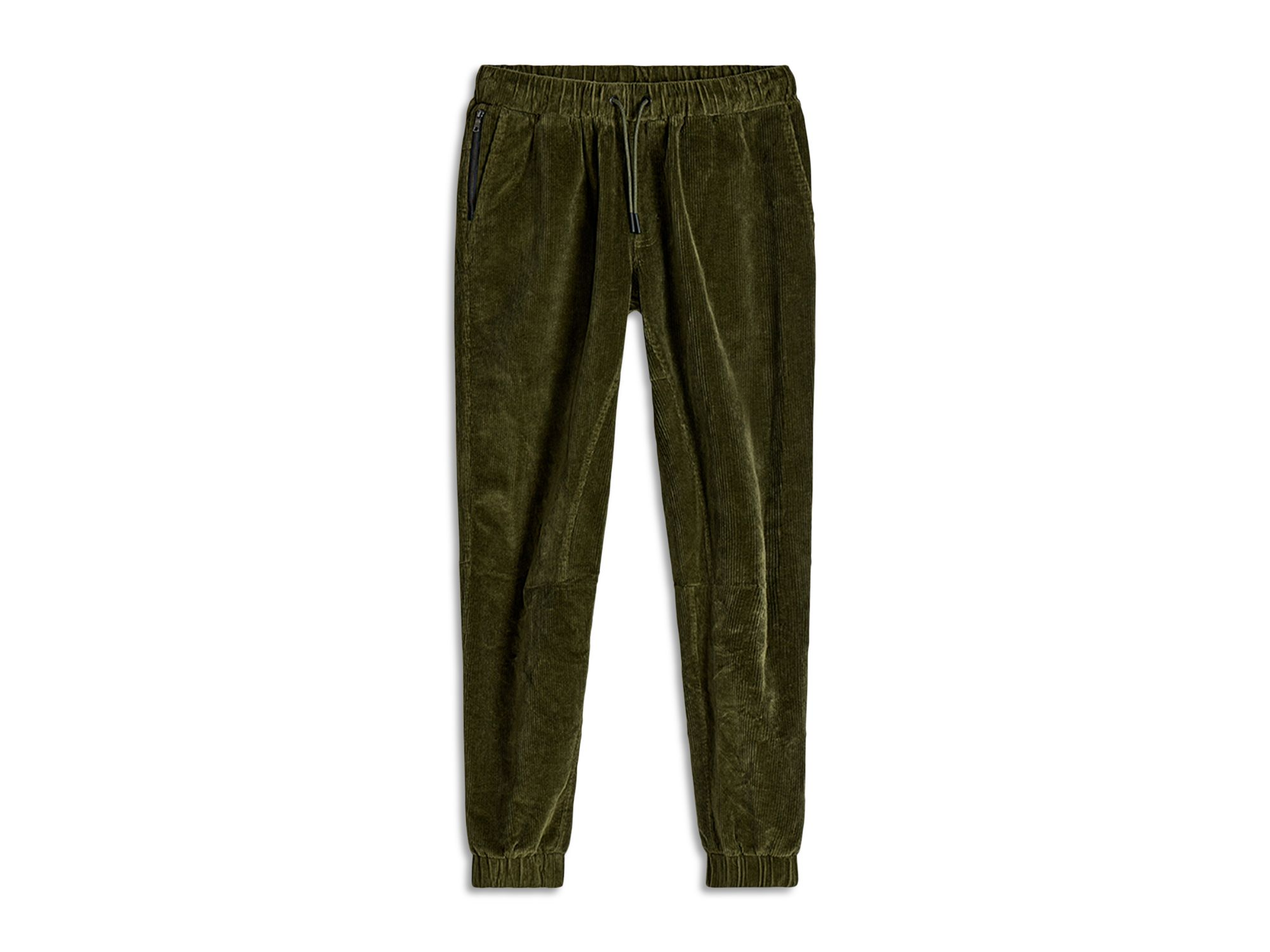 Relaxed Fit Corduroy Joggers — Image 5