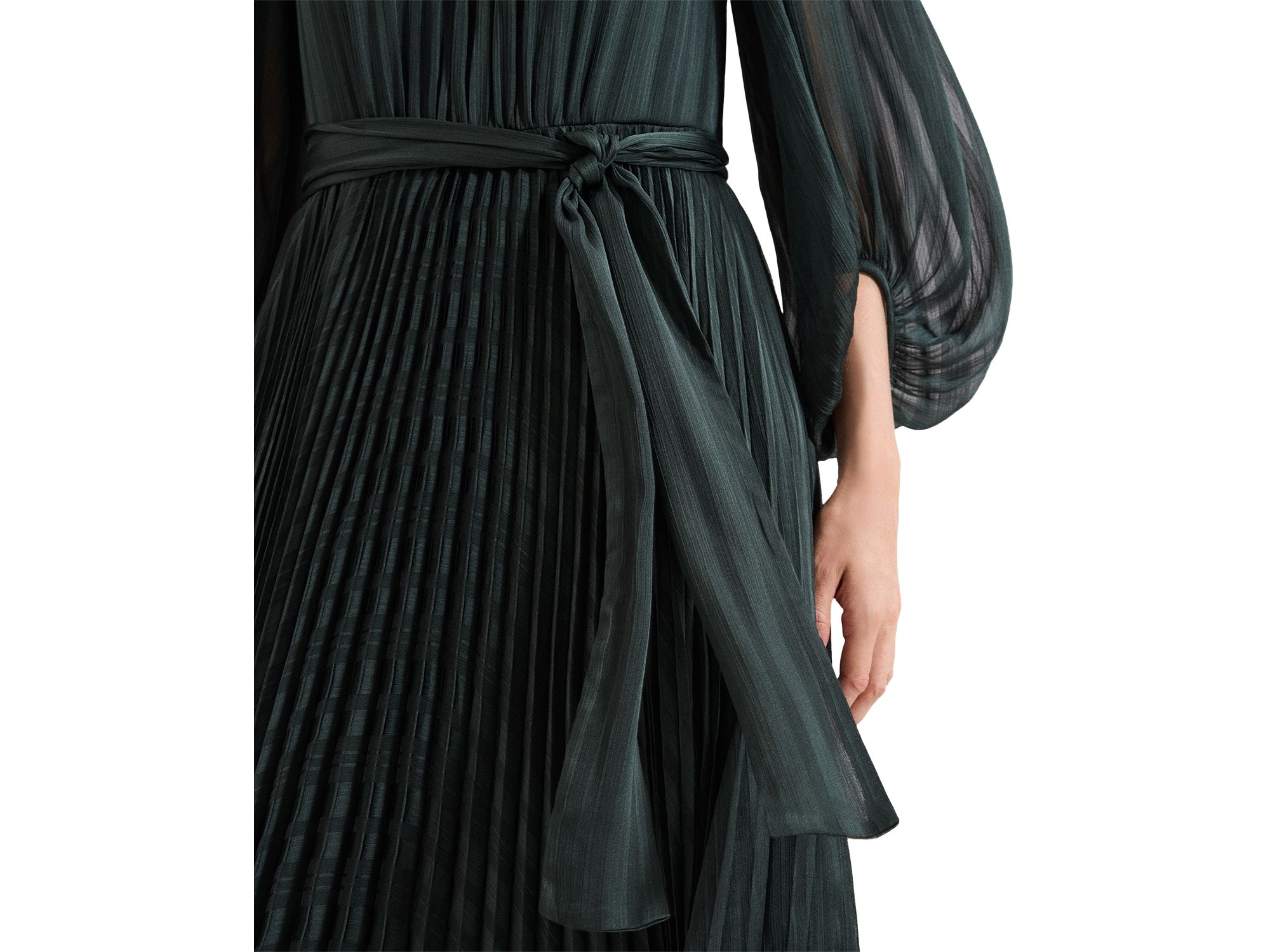Lucie Pleat Dress — Image 4