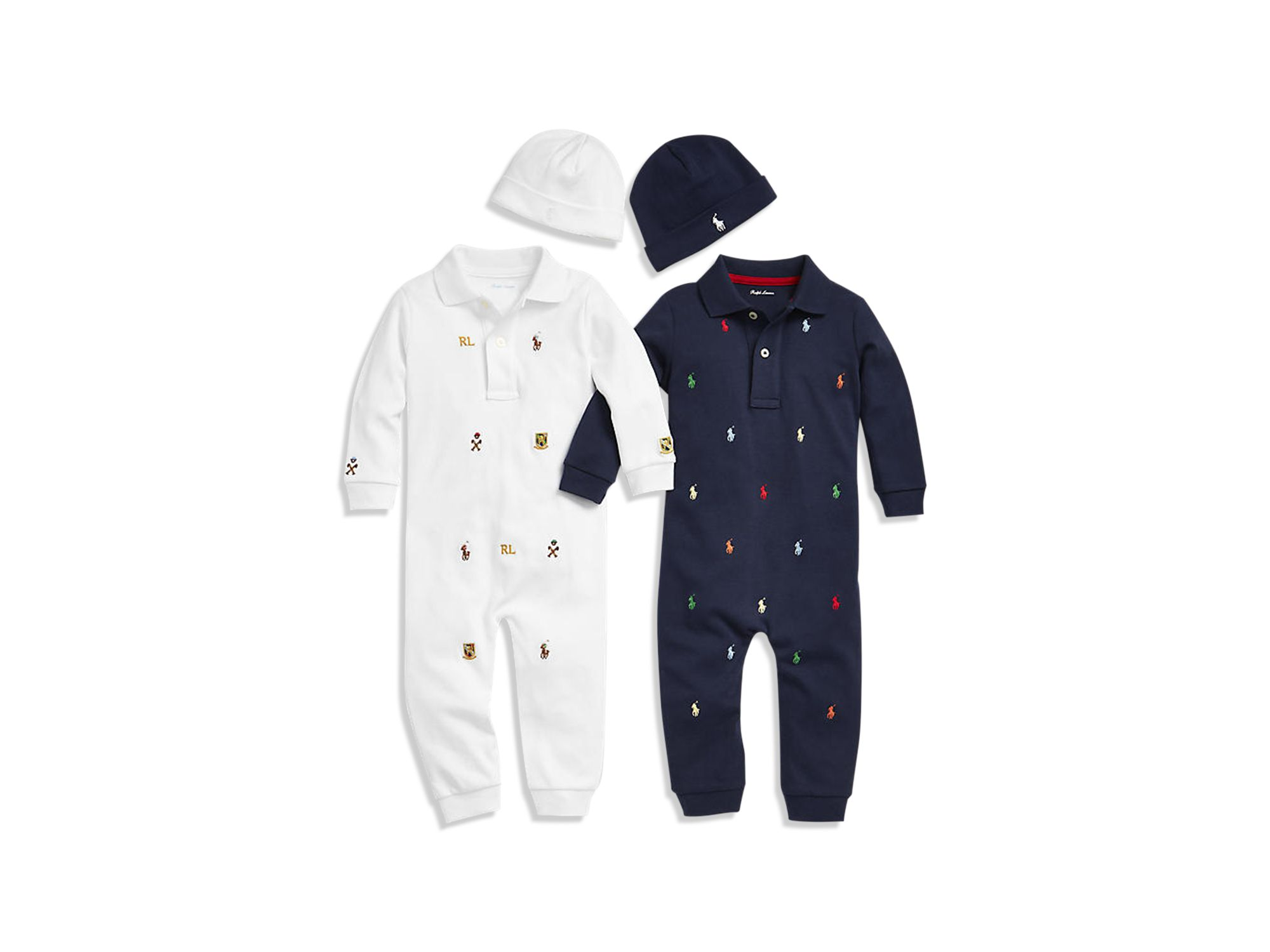 Boys' Embroidered Coverall - Baby — Image 4