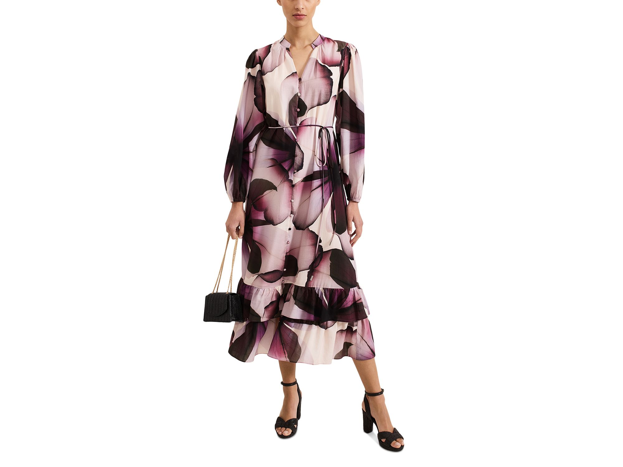 Clarra Floral Print Dress — Image 8