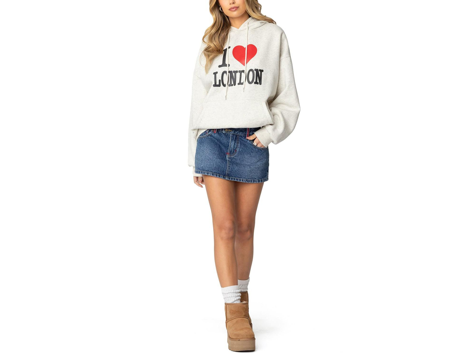 London Lover Oversized Hoodie — Image 3