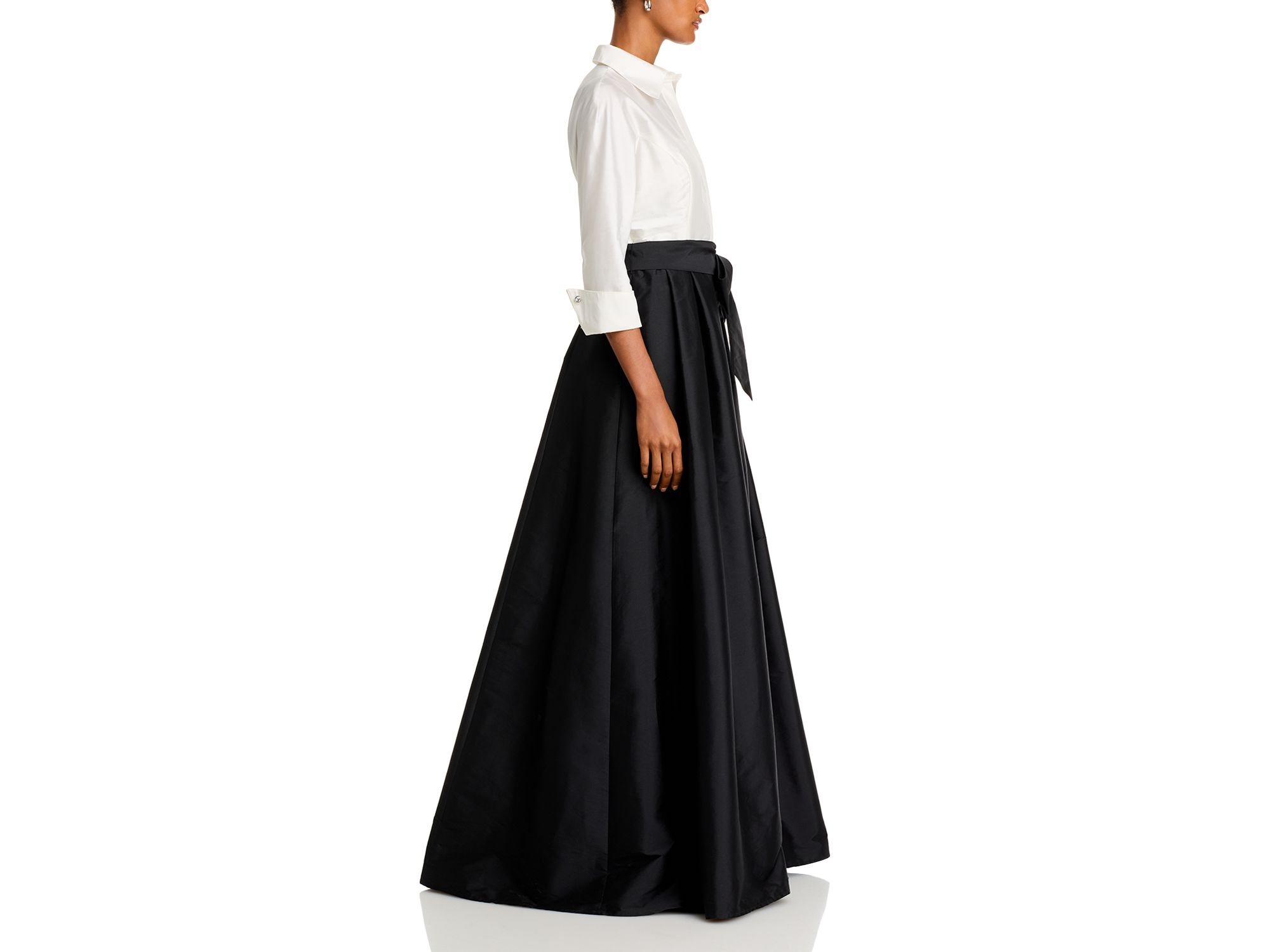 Taffeta Shirt Gown — Image 7