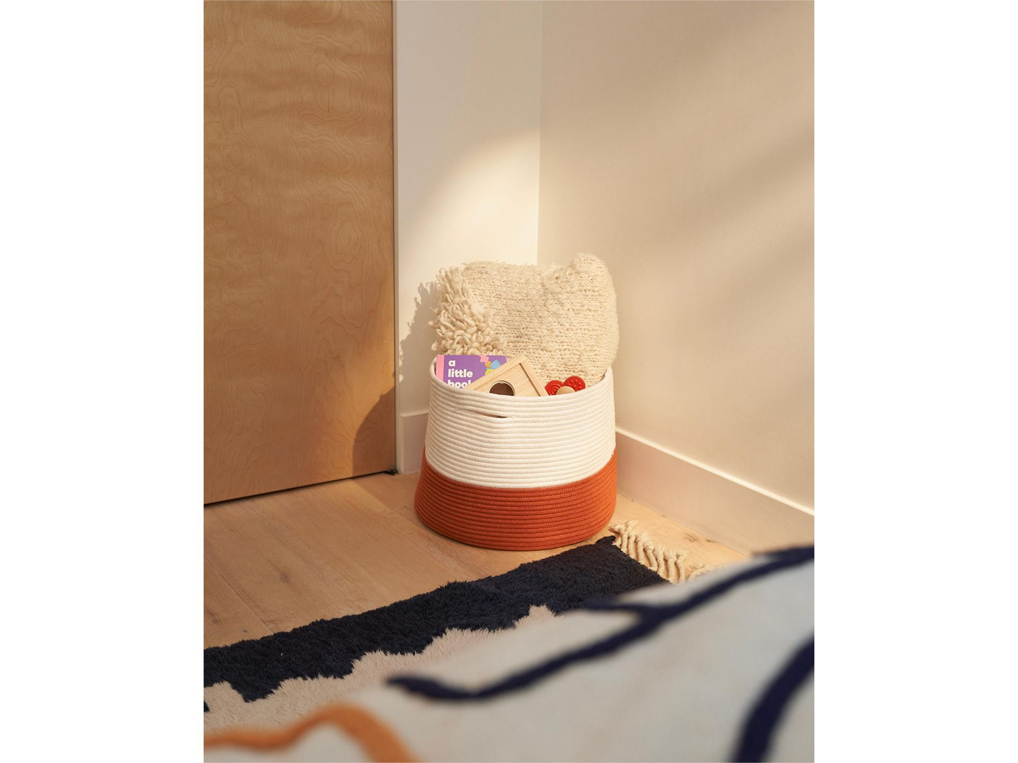 Round Braided Storage Basket — Image 4