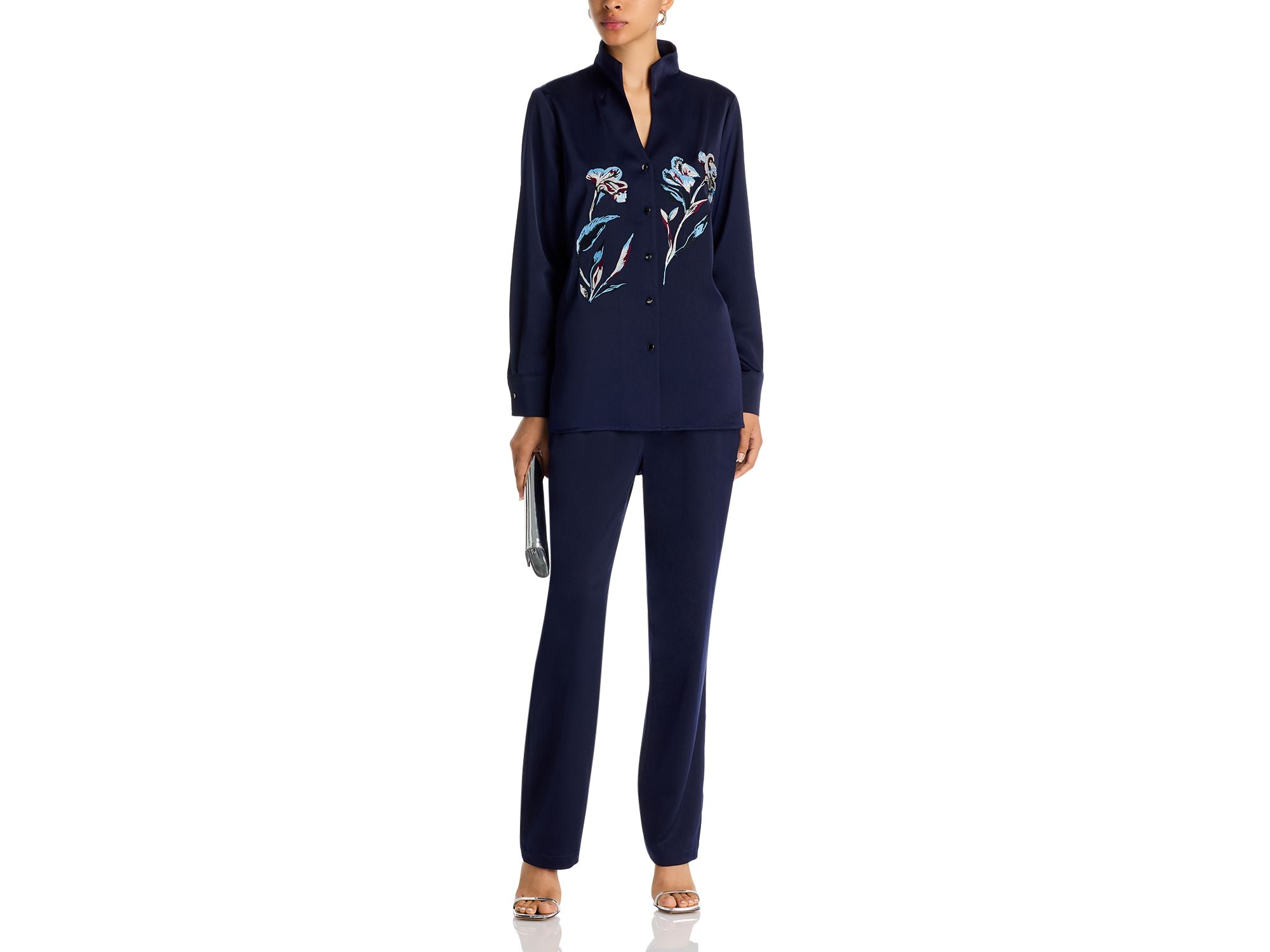 Crepe de Chine Pants — Image 3