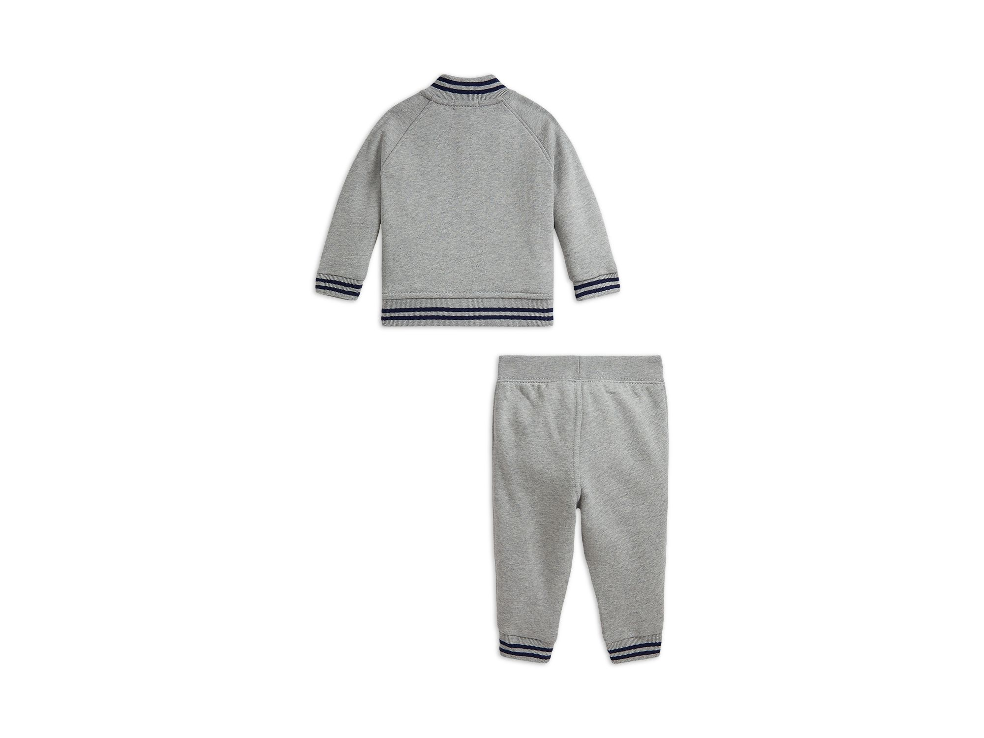 Boys' Fleece Baseball Jacket & Jogger Pants Set - Baby — Image 3