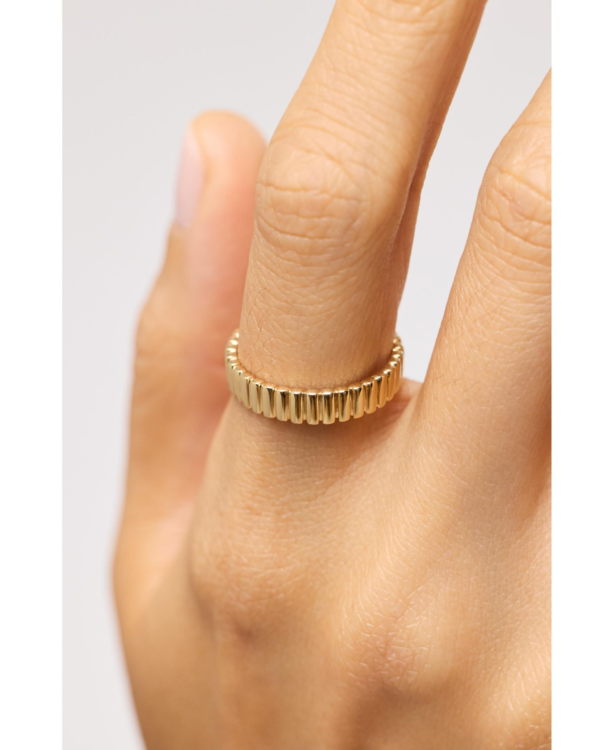 Solid Gold Medium Galaxy Ring — Image 3