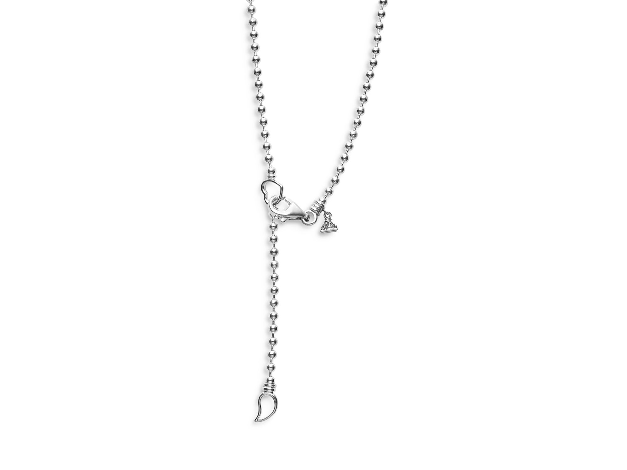Sterling & 18K Yellow Gold Love Knot Pendant Necklace, 18" — Image 4