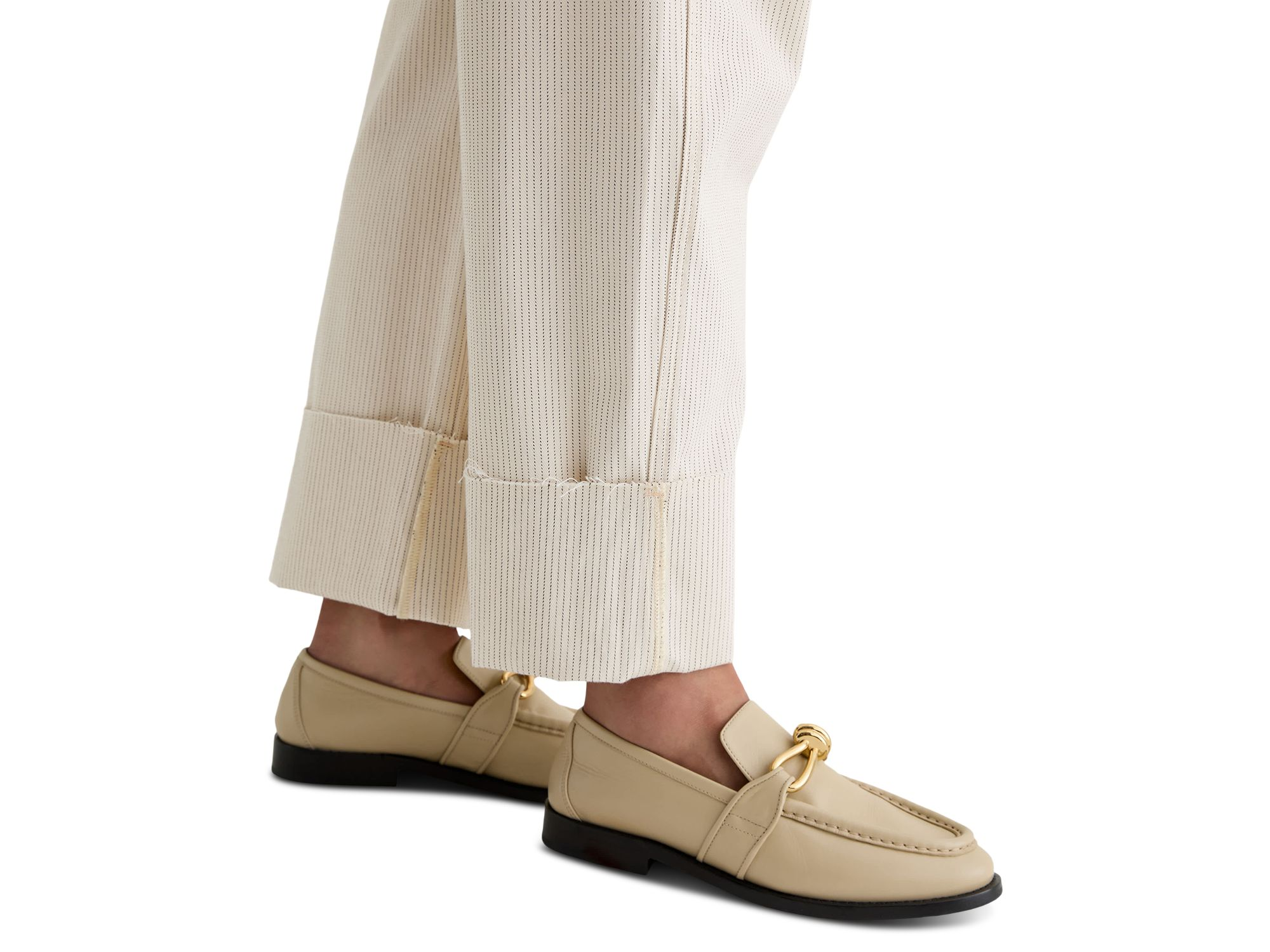 Mercer High Rise Barrel Leg Jeans in Blush Canvas — Image 4
