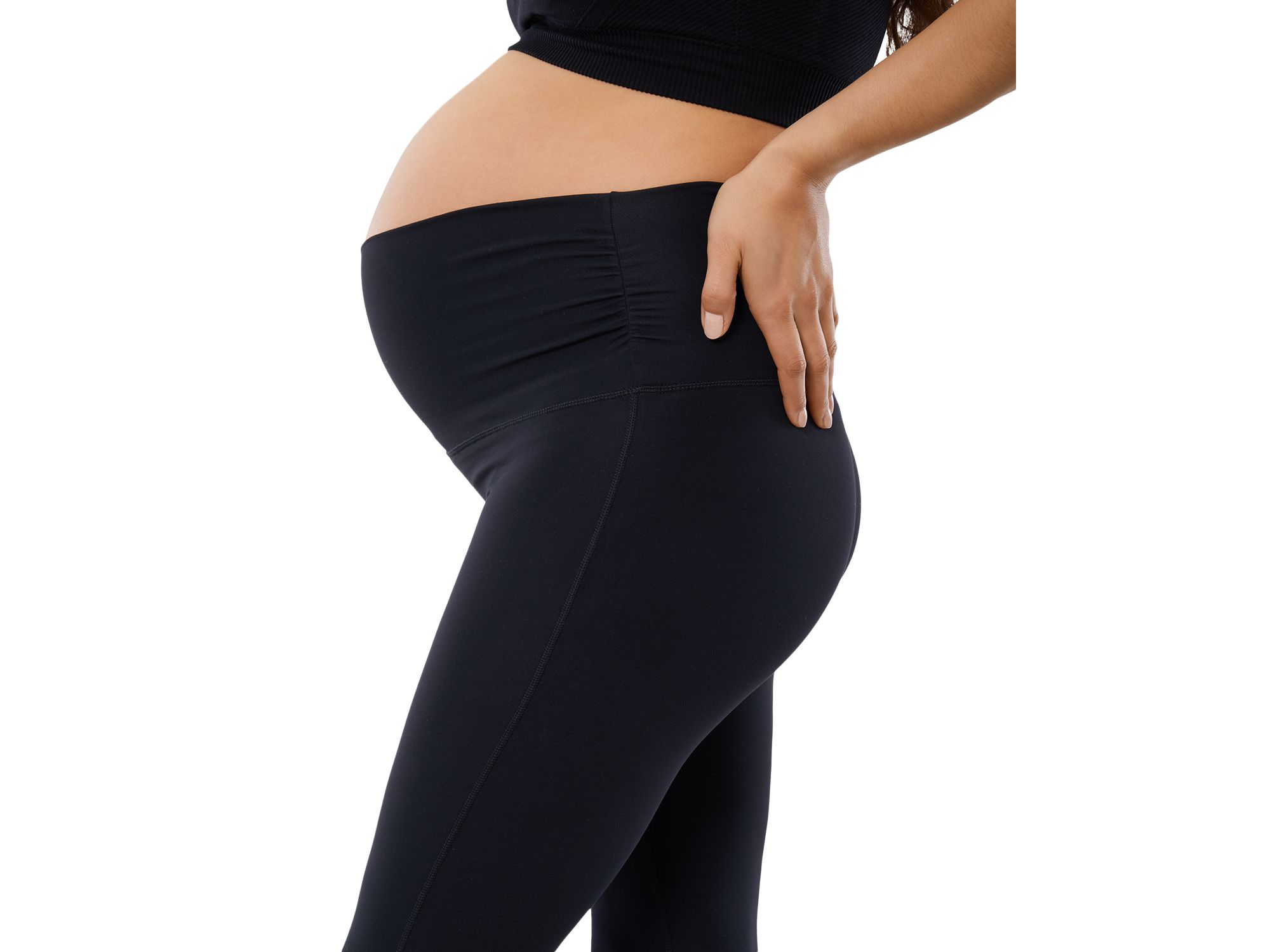 Fold-Down Active Leggings, Set of 2 — Image 4