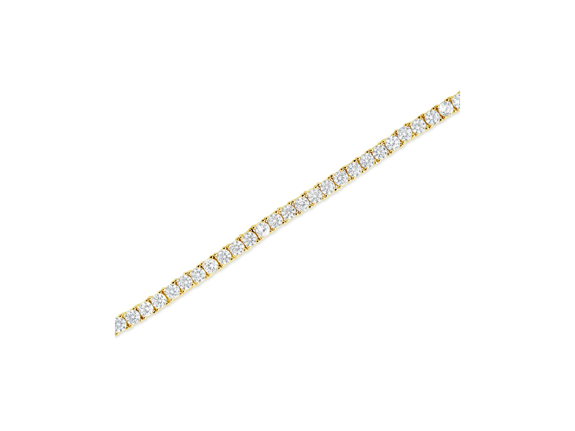 Alicia Cubic Zirconia Tennis Bracelet — Image 4
