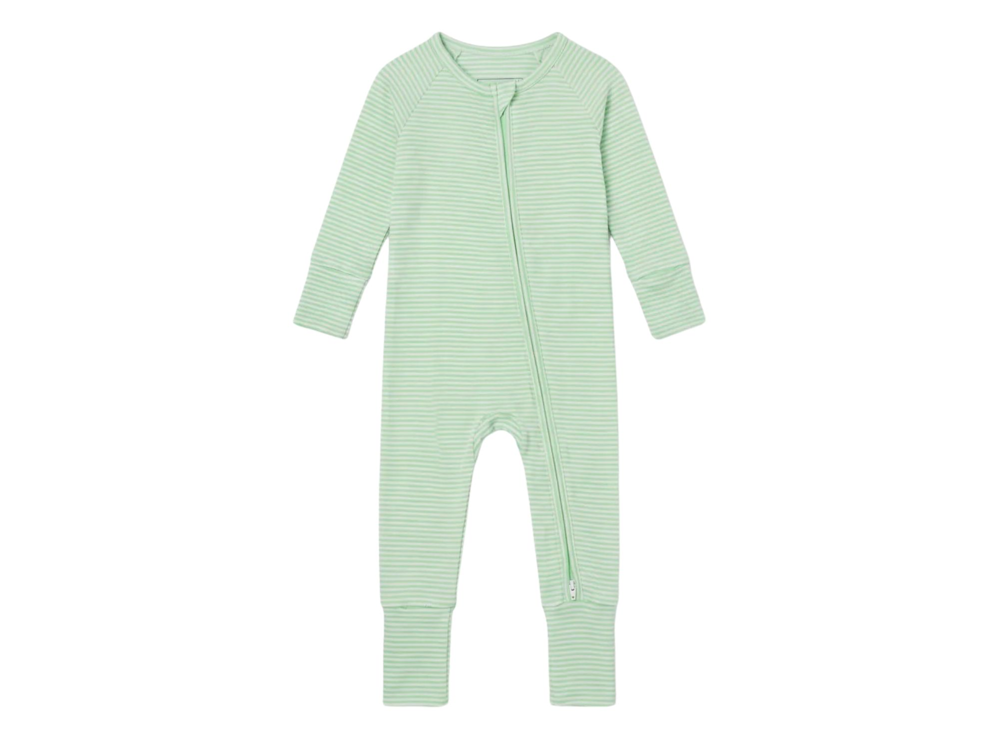 Boys' Pear Stripe Bamboo Sleeper - Baby — Image 6