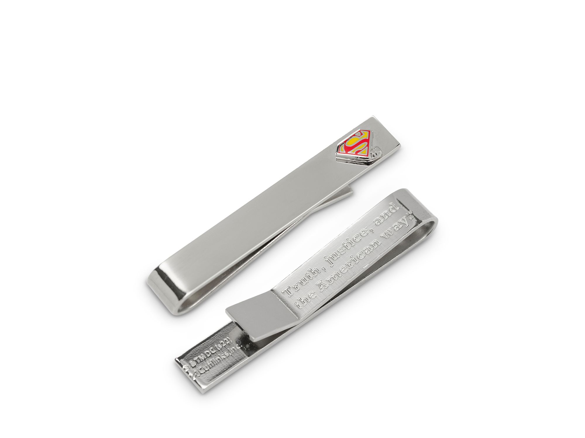 Superman Hidden Message Tie Bar — Image 3