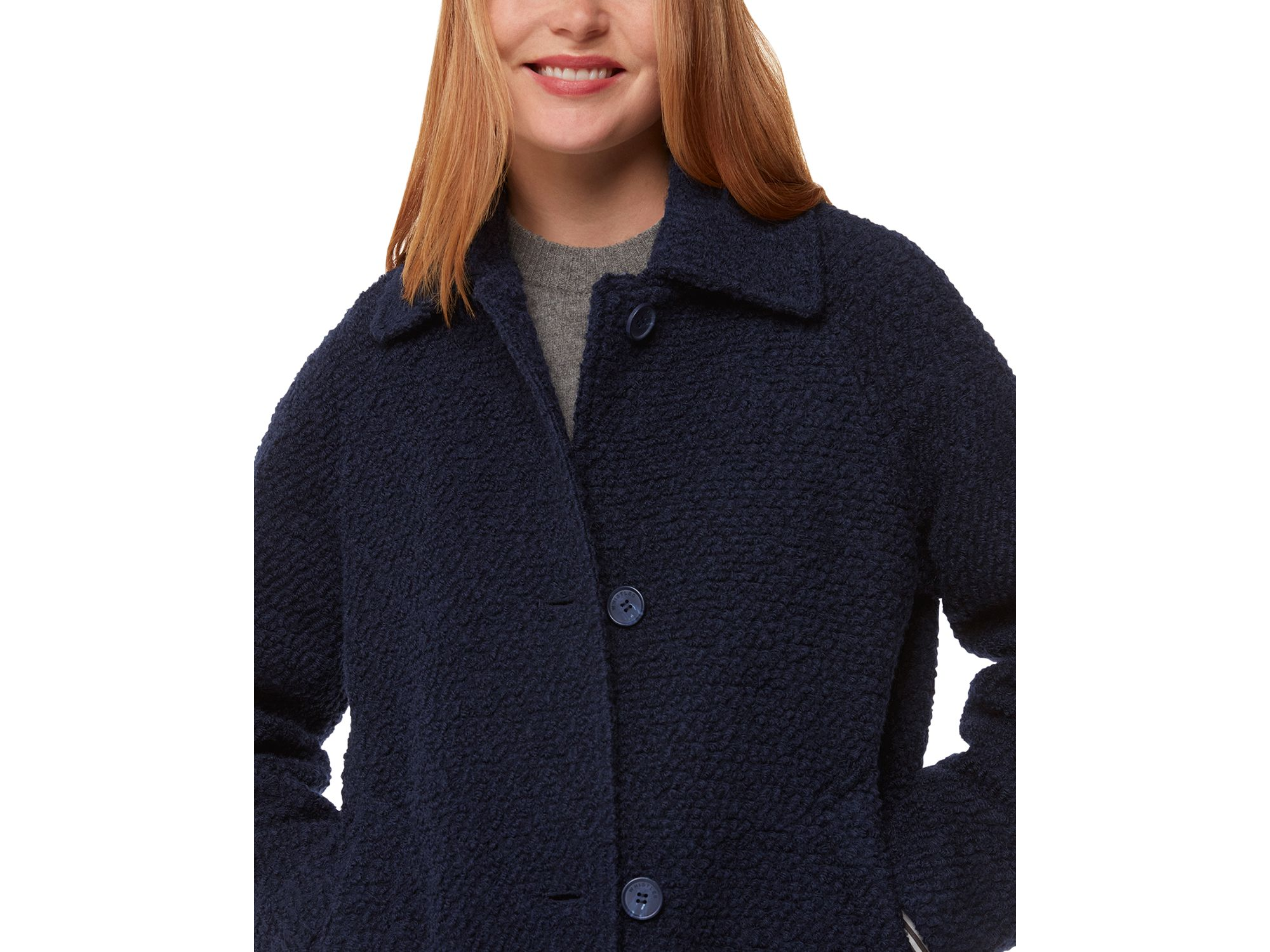 Romy Boucle Coat — Image 3
