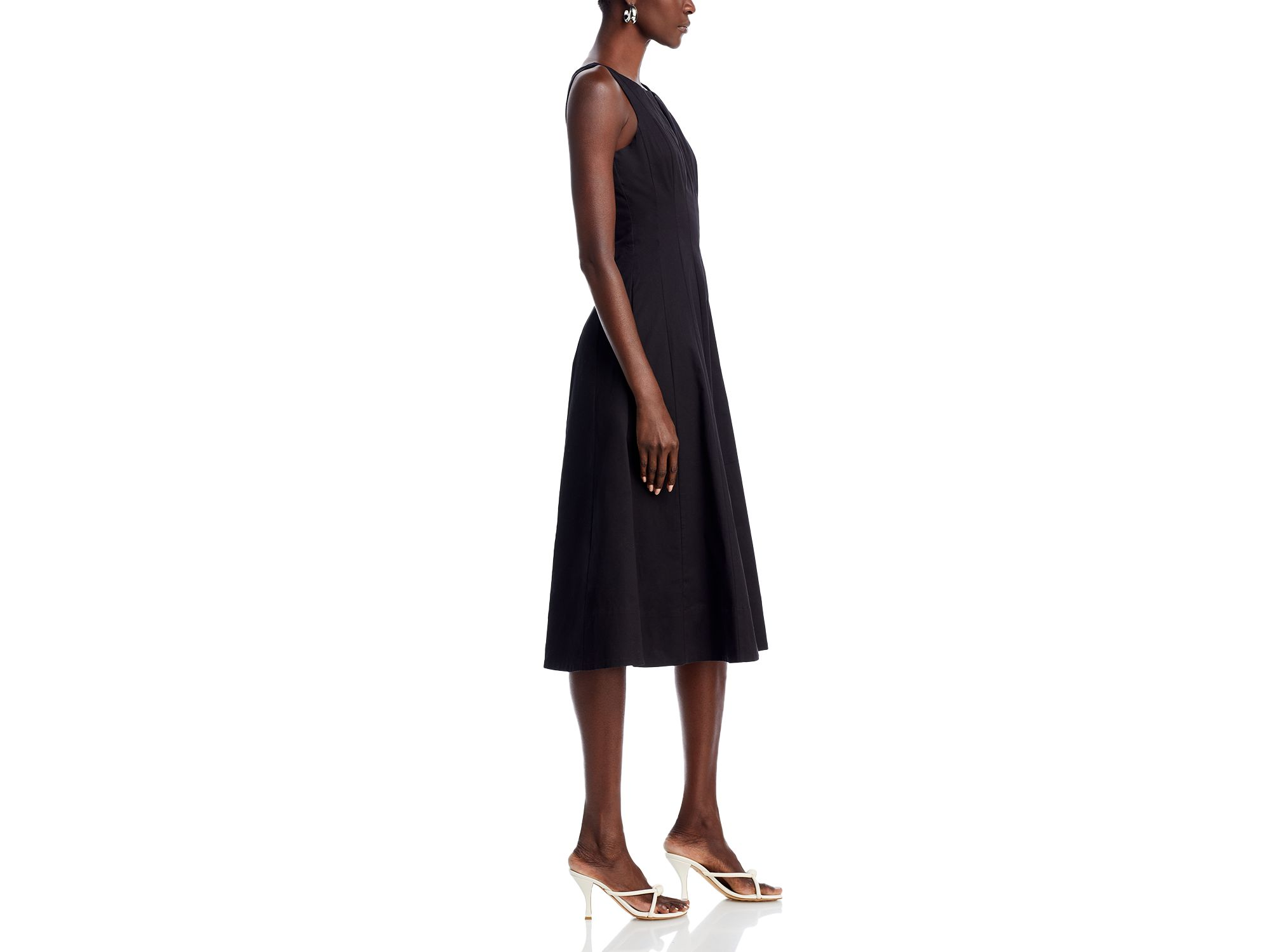 Paneled Midi Dress - Exclusive — Image 11