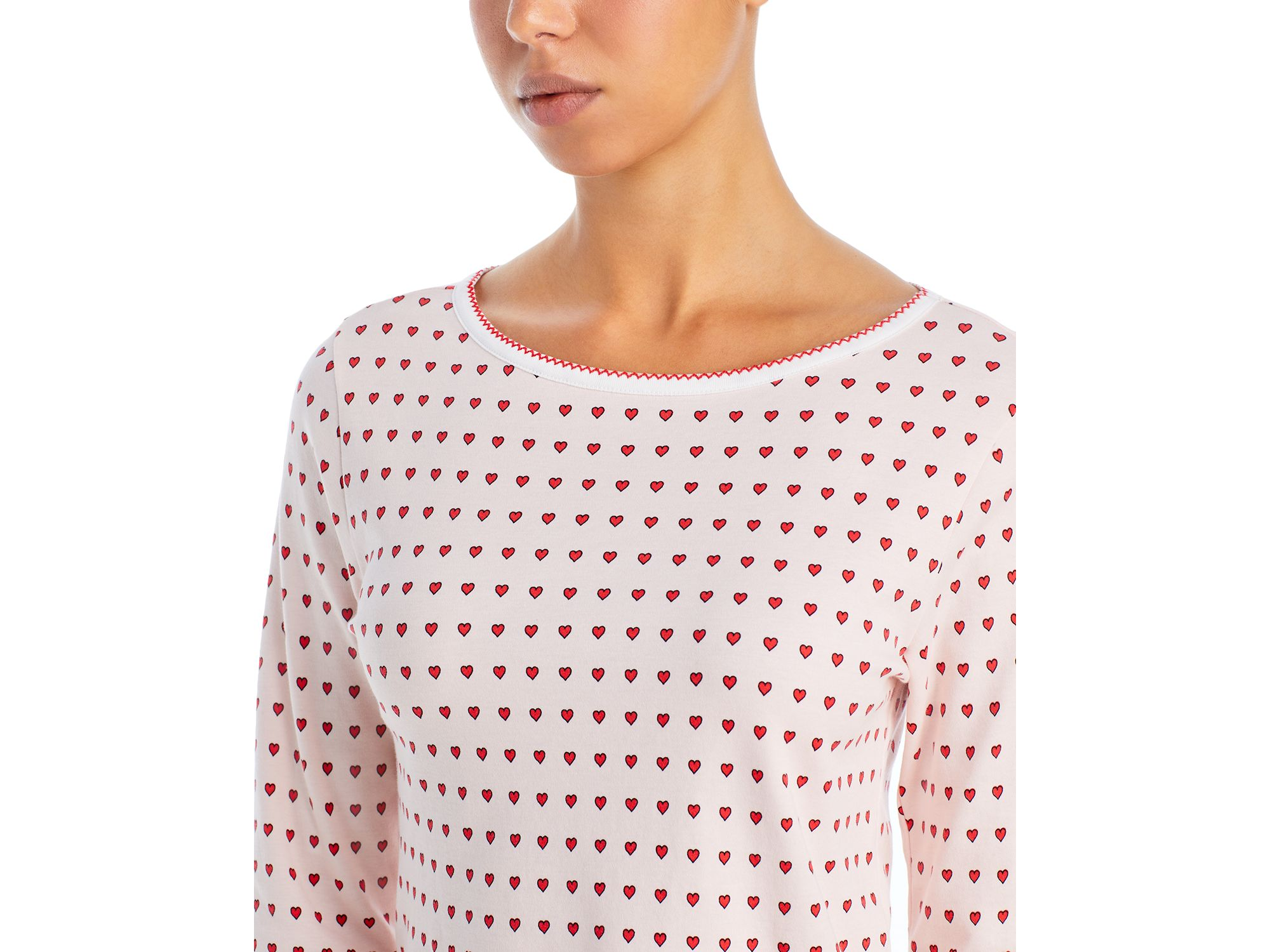 Ellie Cotton Printed Pajama Set — Image 3